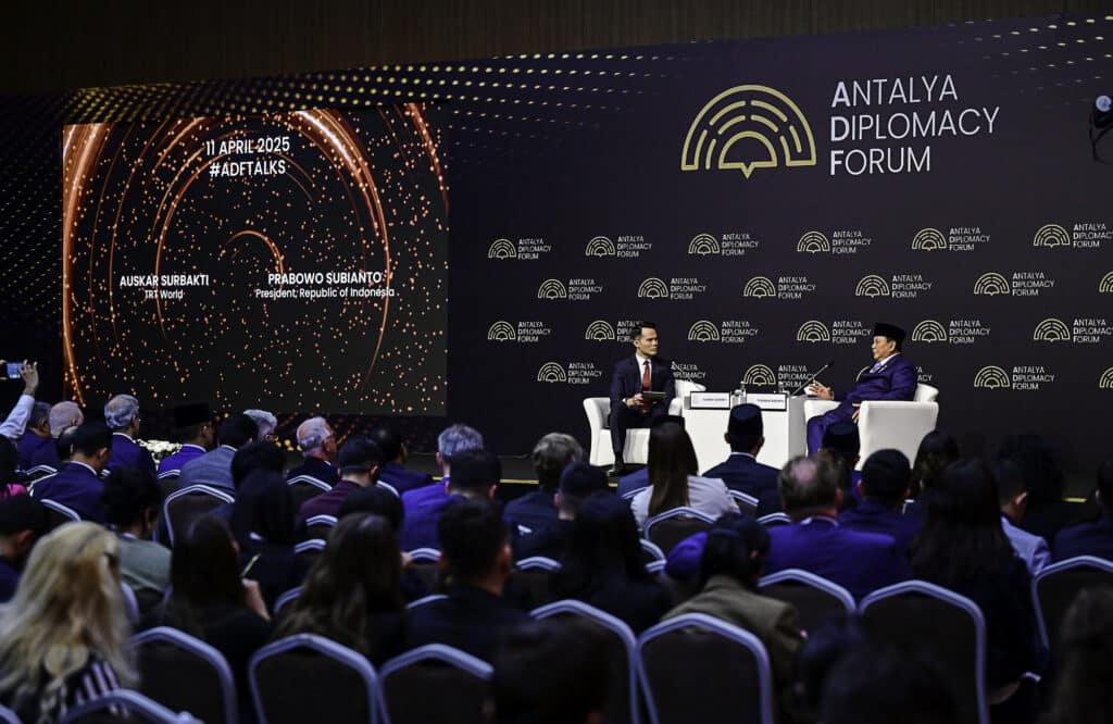 Bicara Dalam Sesi ADF Talk, Presiden Prabowo: Kita Tidak Bisa Menyerah pada Diplomasi – Sekretariat Kabinet Republik Indonesia