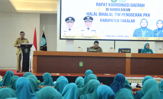Perkuat Sinergitas TP. PKK Dengan Pemerintah Daerah, Bupati Takalar Buka Rapar Koordinasi Daerah