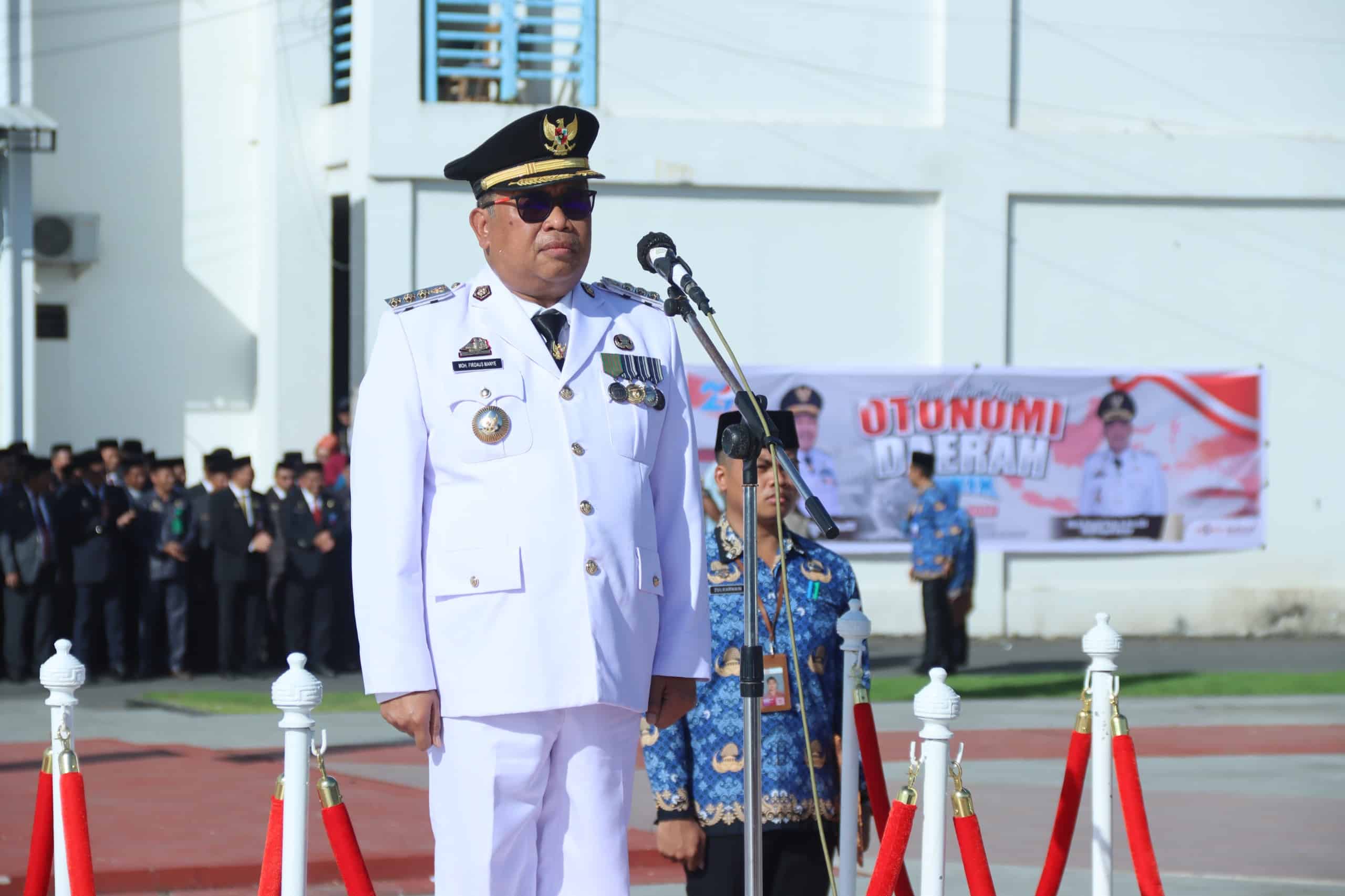 Bupati Takalar Irup pada Upacara Peringatan Hari Otonomi Daerah XXIX Tingkat Kab. Takalar