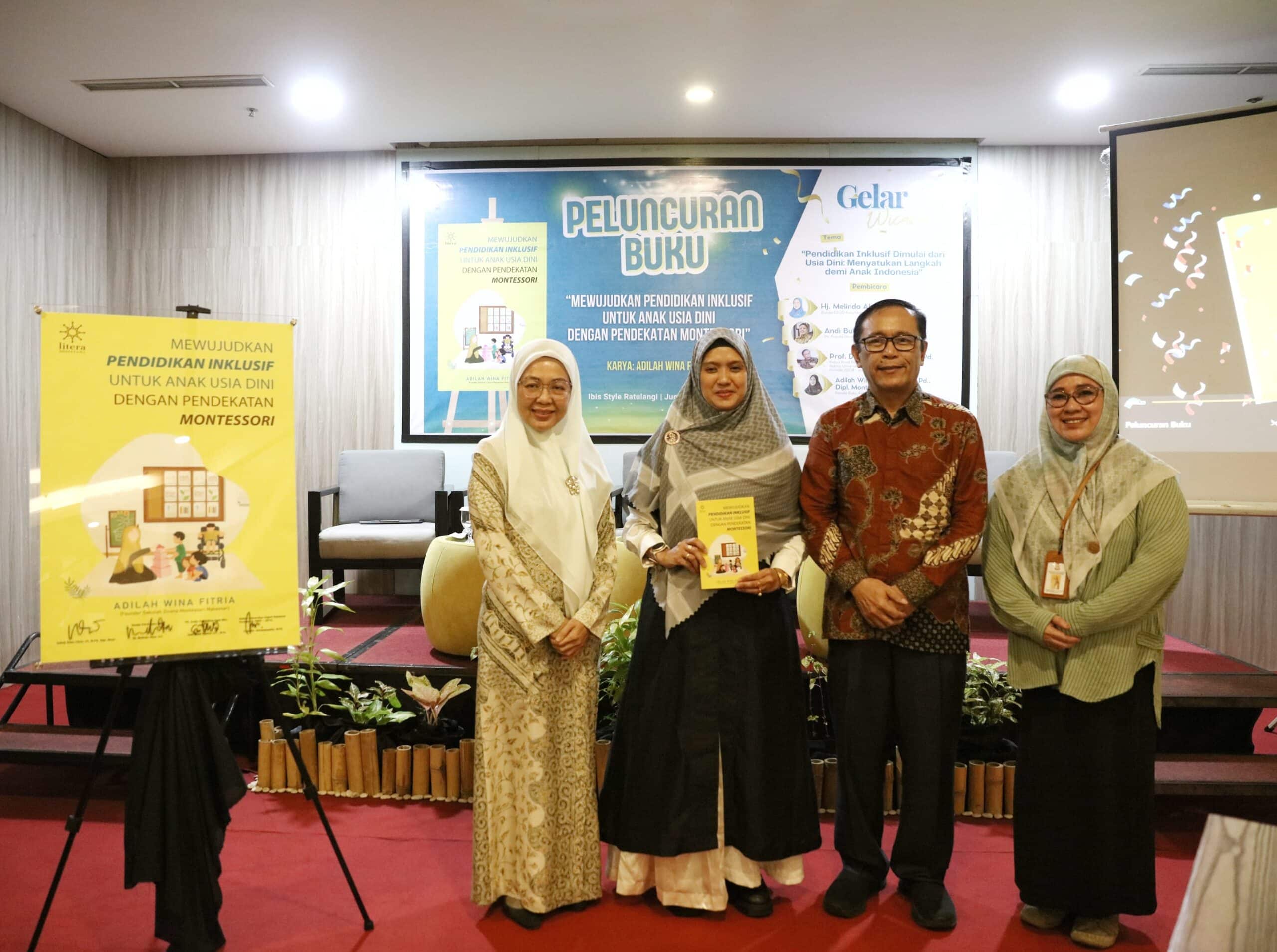 Melinda Aksa Nilai Buku Karya Adilah Wina Fitria Berkontribusi Nyata dalam Memperluas Wawasan Terkait Pentingnya Pendidikan