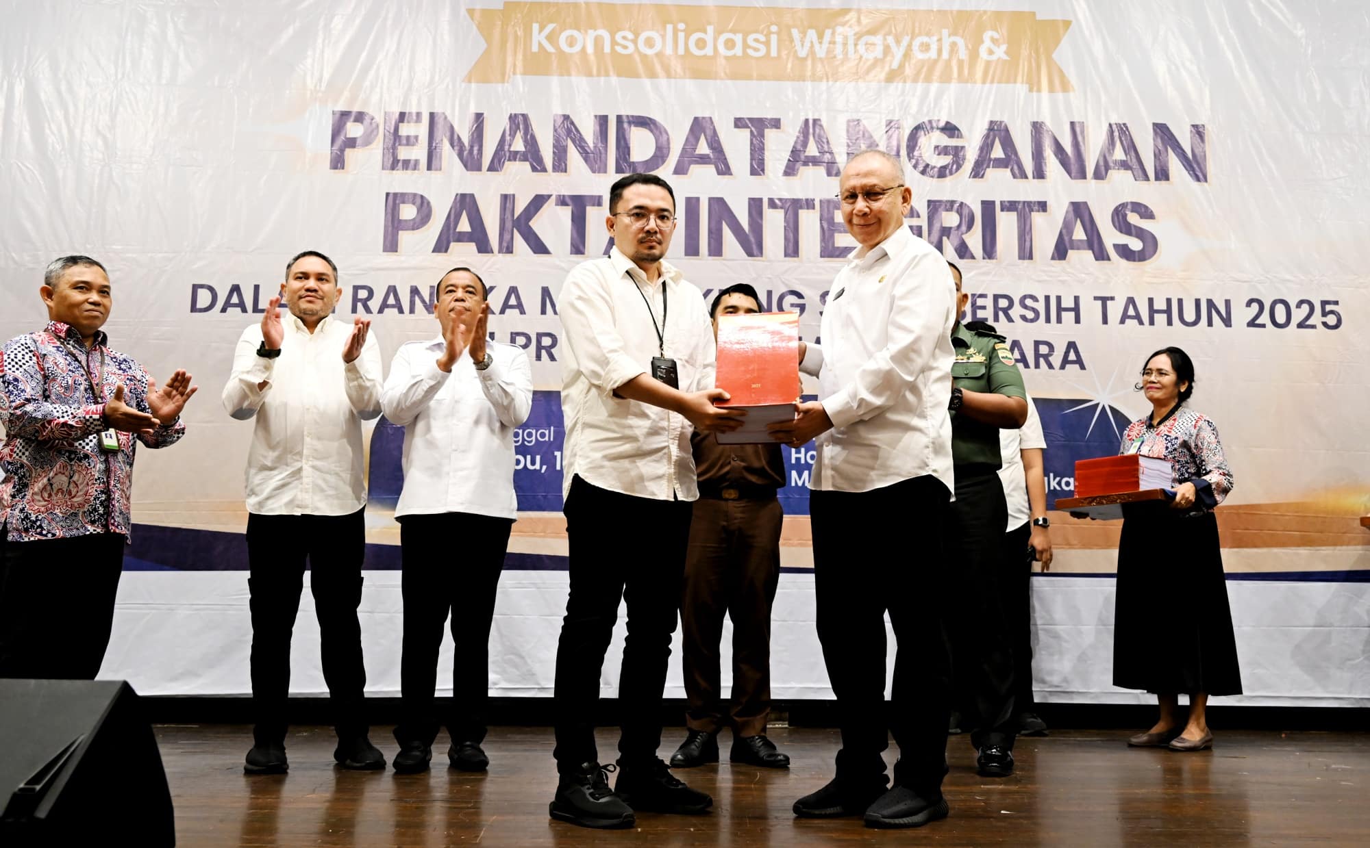 Seluruh Kepala Daerah di Sumut  Teken Pakta Integritas Wujudkan SPMB Bersih