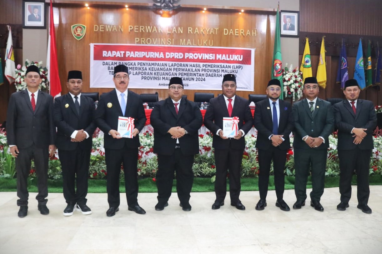 PROVINSI MALUKU ENAM KALI BERTURUT-TURUT OPINI WTP, GUBERNUR INSTRUKSIKAN SEKDA DAN PIMPINAN OPD PERKUAT SPI