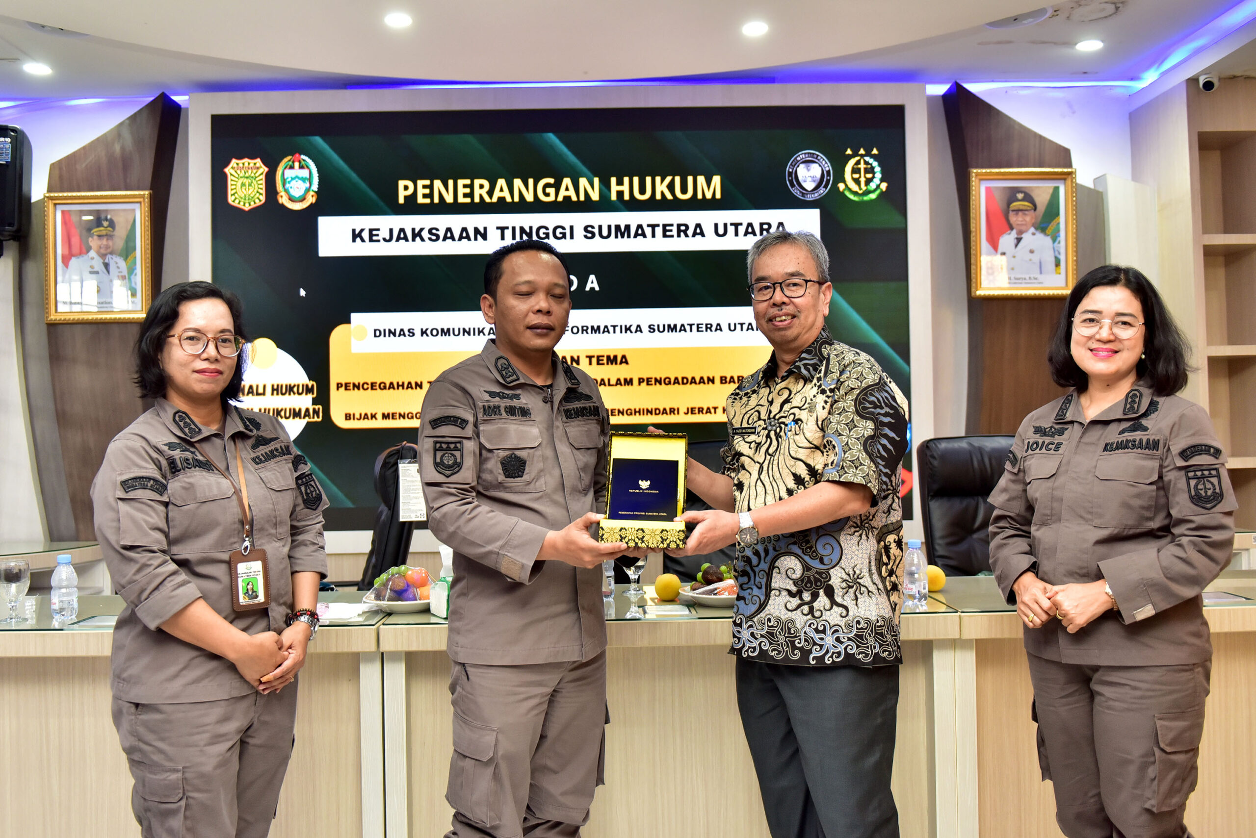 Dinas Kominfo Sumut Apresiasi Penerangan Hukum Oleh Kejati Sumut