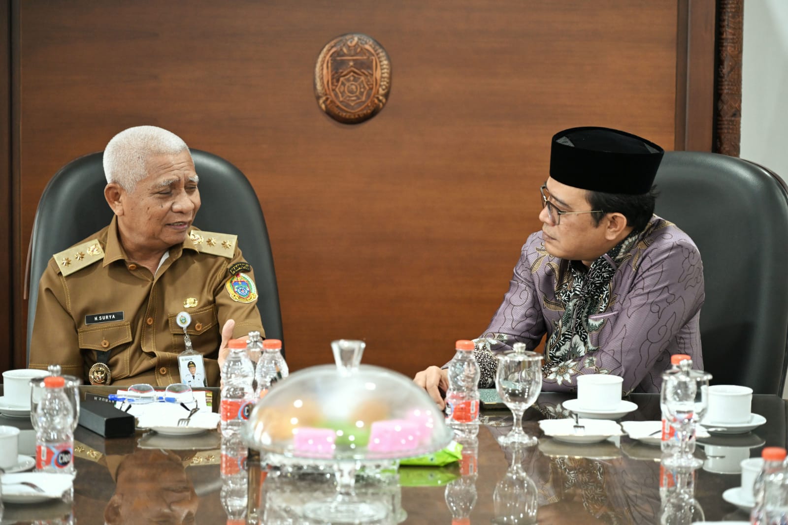 Wagub Surya dan Anggota DPD RI asal Sumut Bahas Aspirasi Terkait Tiga UU
