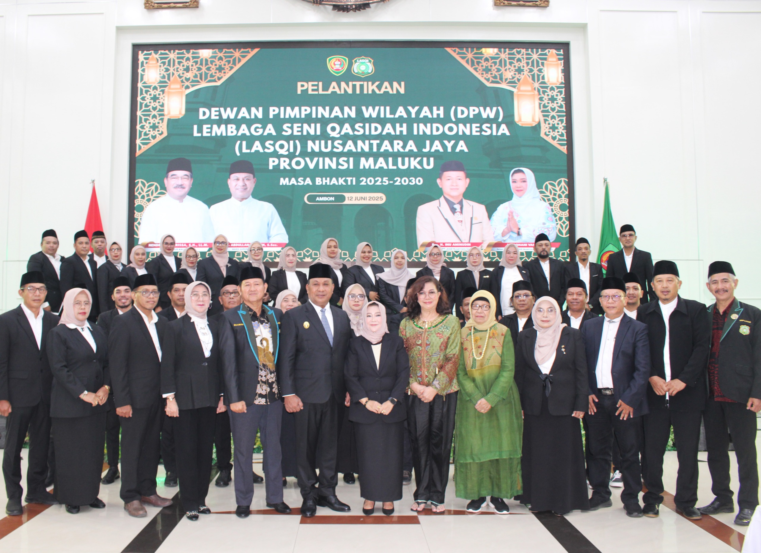 WAGUB HADIRI PELANTIKAN DPW LASQI NUSANTARA JAYA PROMAL 2025-2030