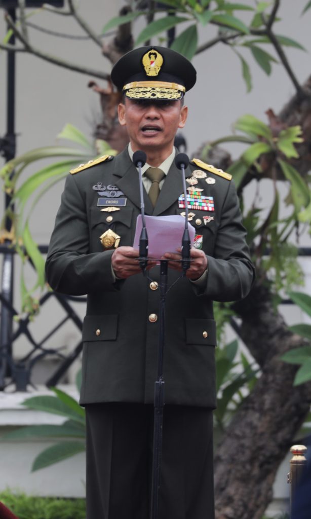 Kemhan Gelar Upacara Peringatan Hari Lahir Pancasila Tahun 2025