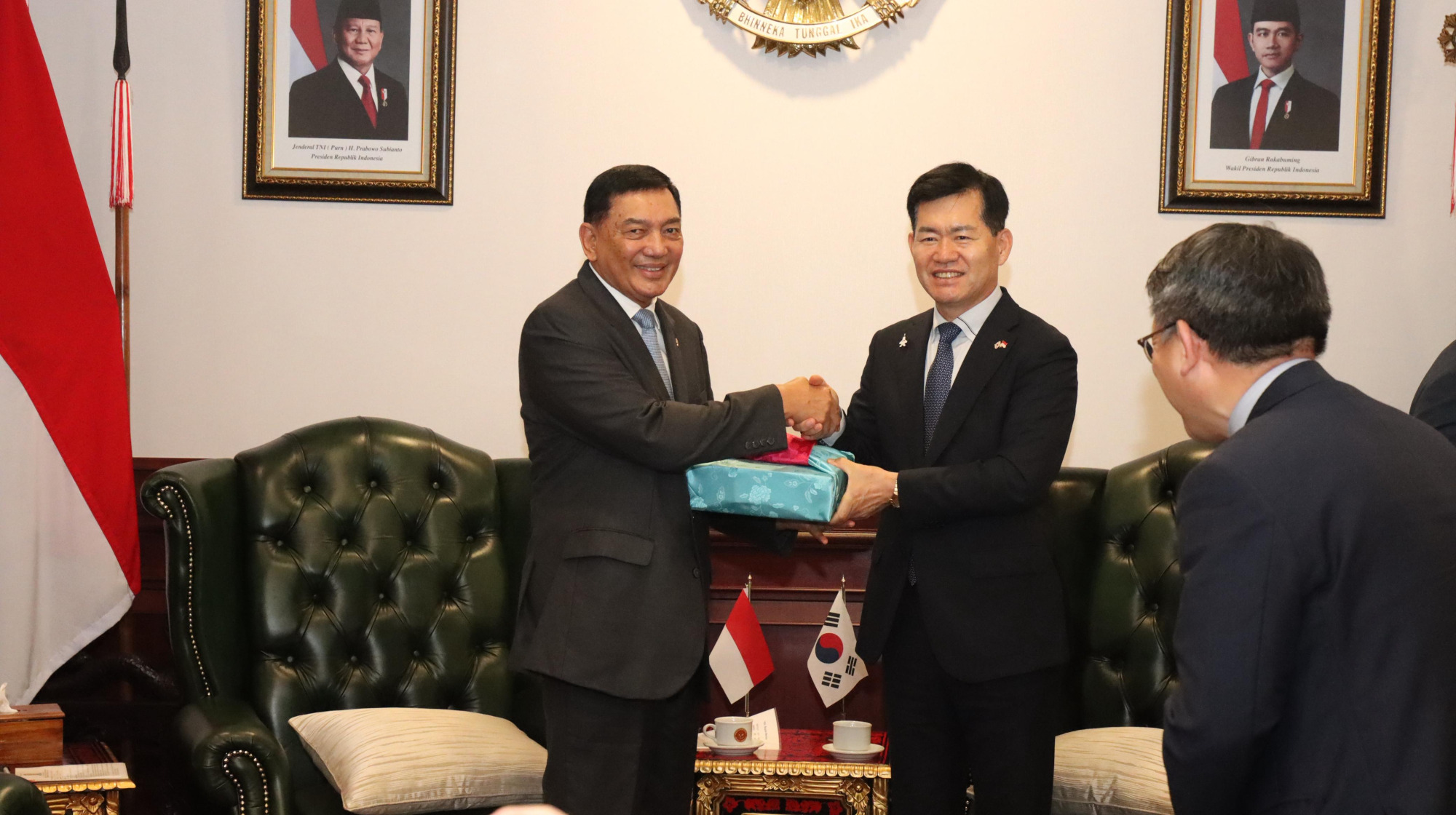 Menhan RI dan DAPA Korea Selatan Bahas Langkah Strategis Menuju Kemandirian Pertahanan