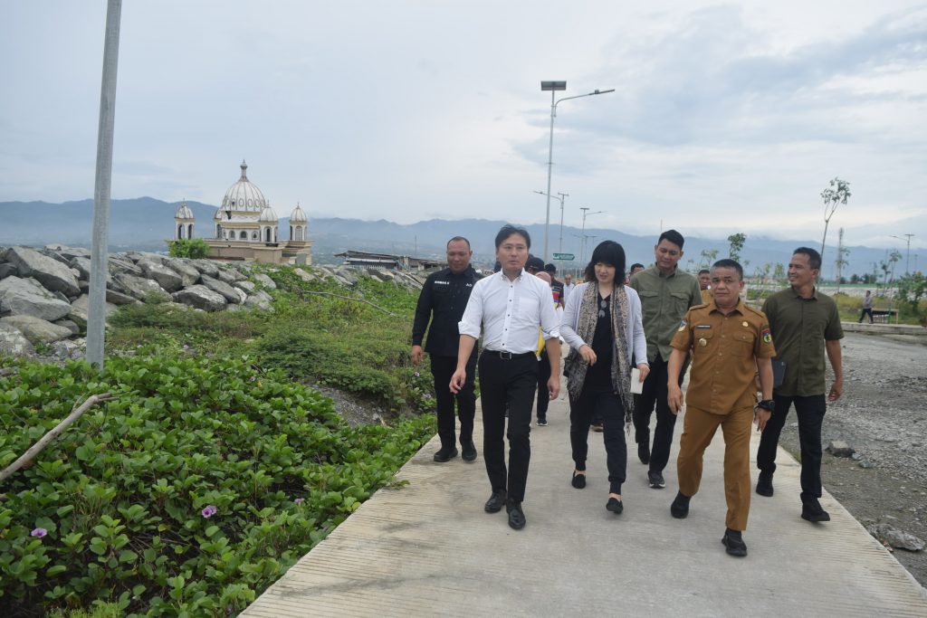 Wali Kota Palu dan Wali Kota Iwanuma Tinjau Lokasi Eks-Bencana dan Proyek Rehabilitasi