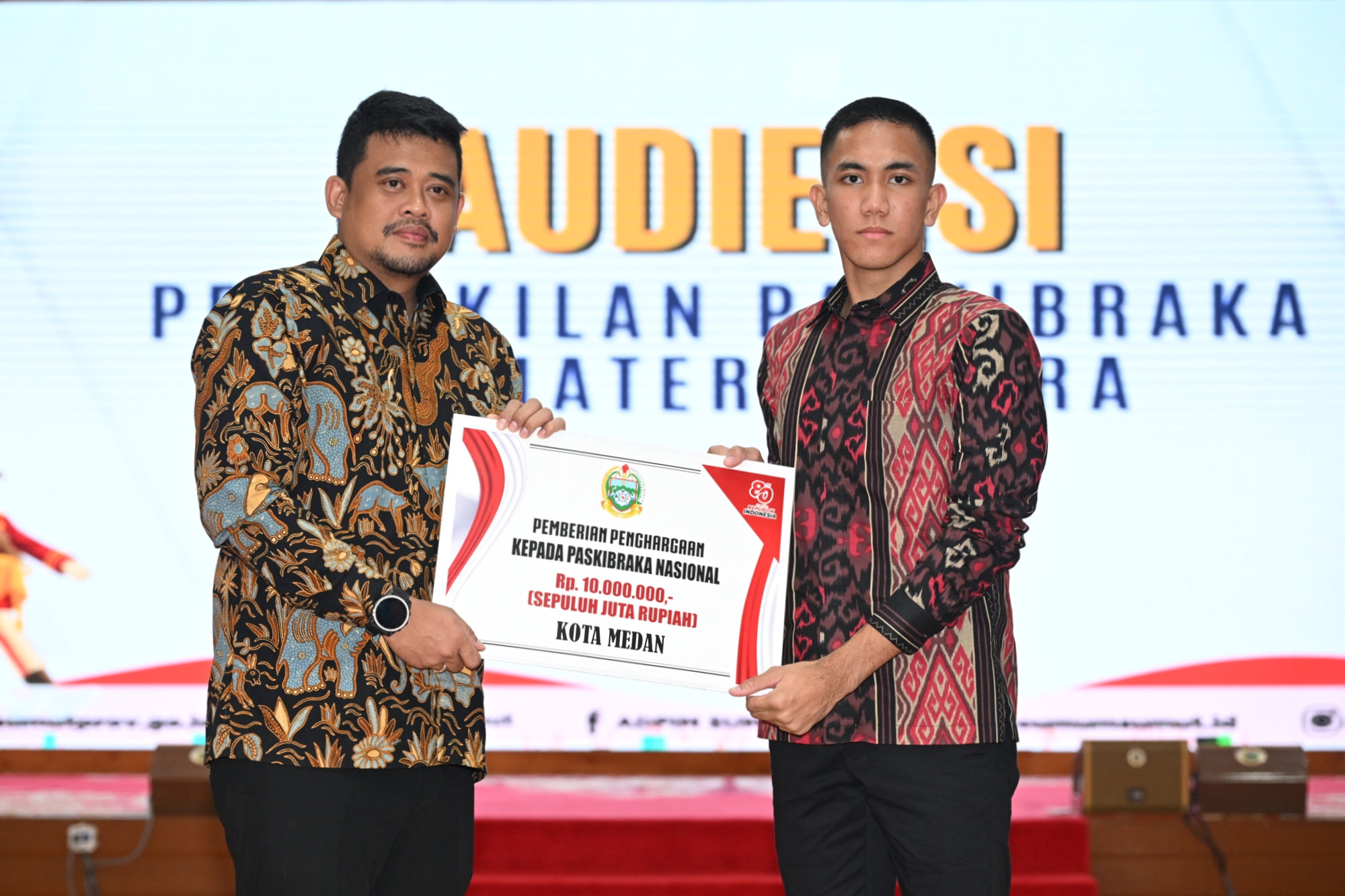 Bawa Nama Sumut, Dua Siswa Asal Medan dan Deliserdang Jadi Paskibraka Nasional