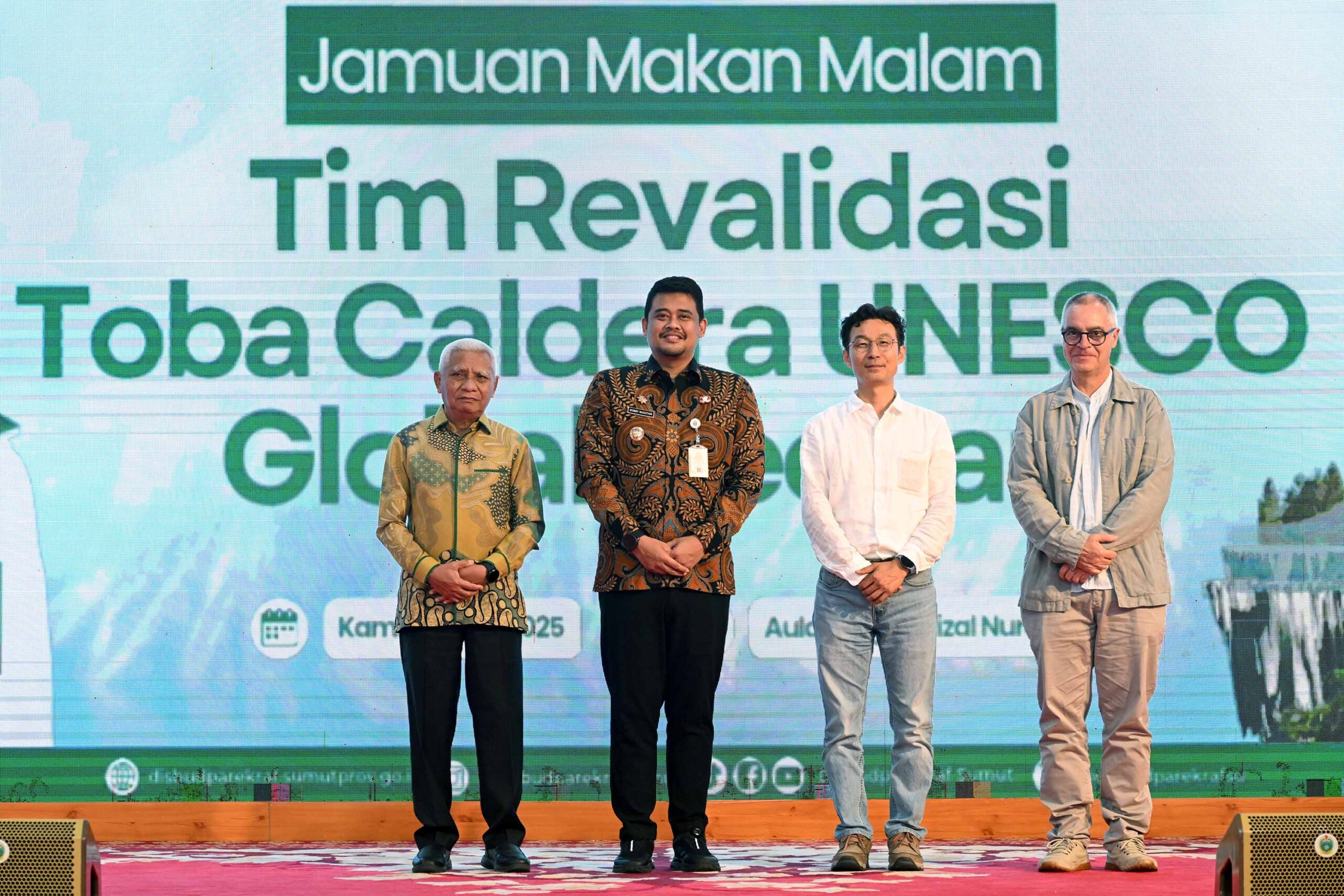 Revalidasi Geopark Kaldera Toba Berakhir, Gubernur Bobby Nasution Optimis Dapat Kartu Hijau