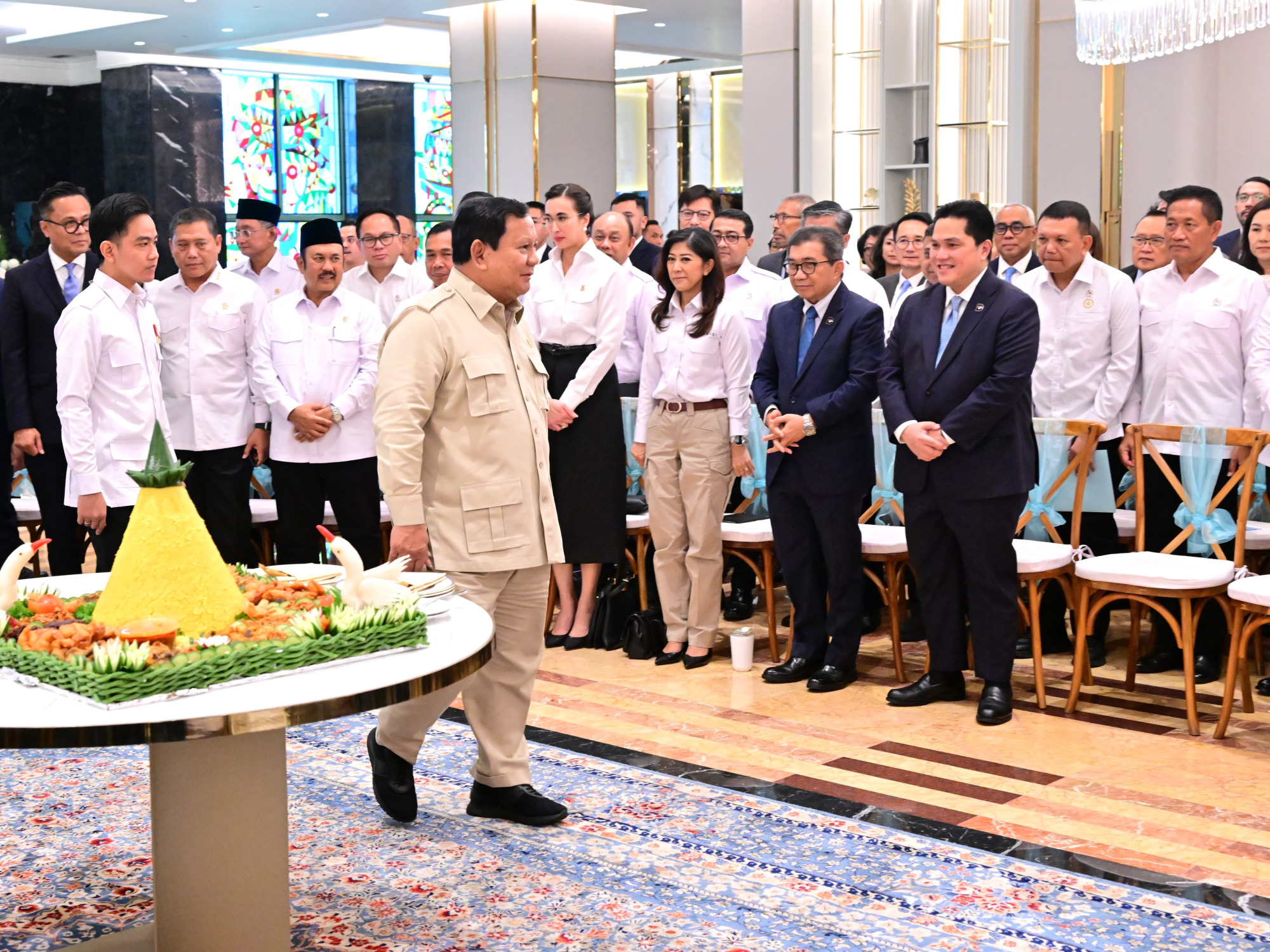 Wamenhan Hadiri Peresmian Wisma Danantara Indonesia oleh Presiden RI