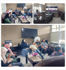 Staf dan Jajaran UPT PTIKP Disdik Sulsel Mengikuti Pengarahan Gubernur Sulsel Pasca Pelantikan Kepala Daerah