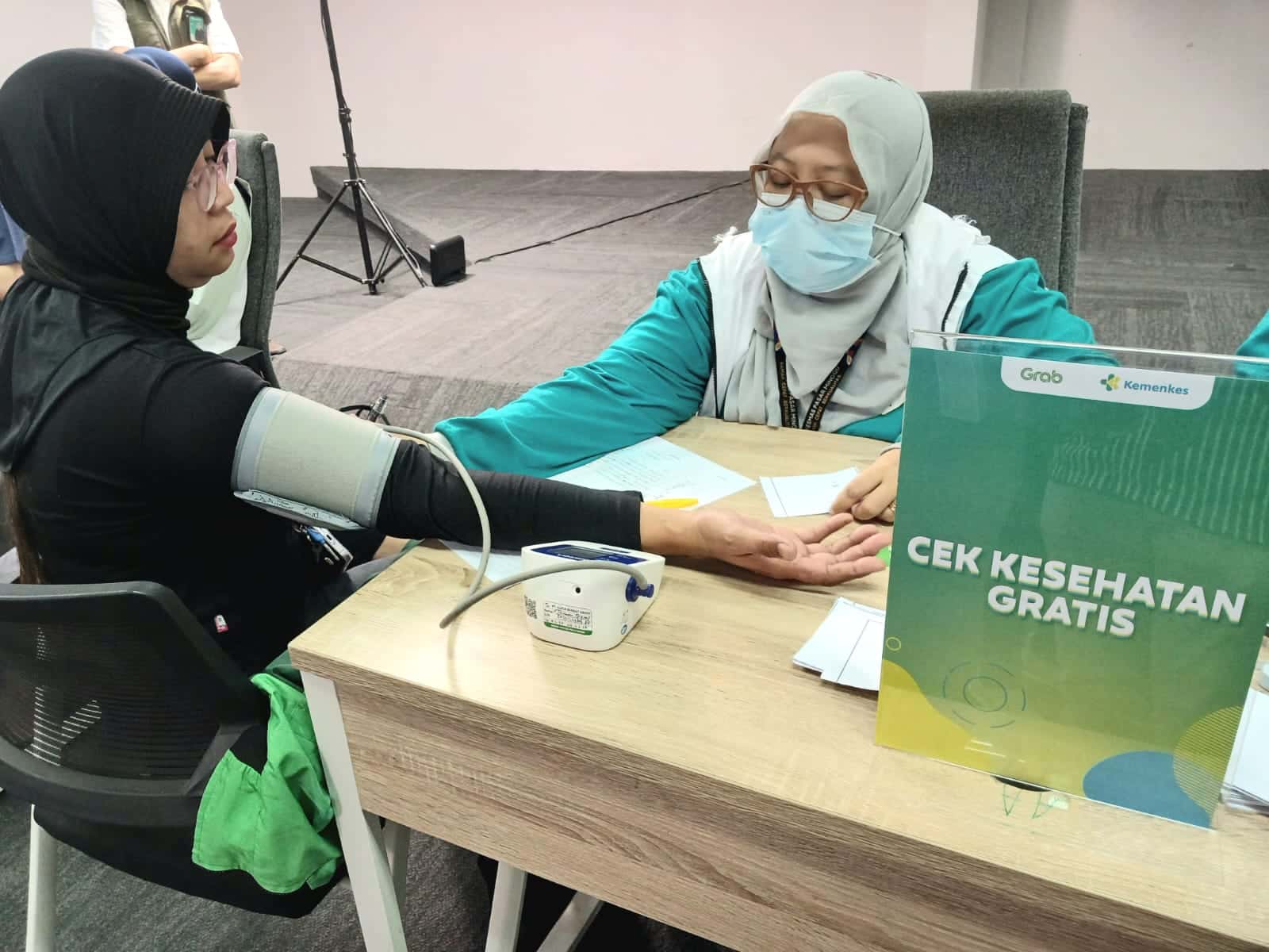 Grab Gelar Cek Kesehatan Gratis, Menkes Harapkan Mitra Pengemudi Selalu Sehat