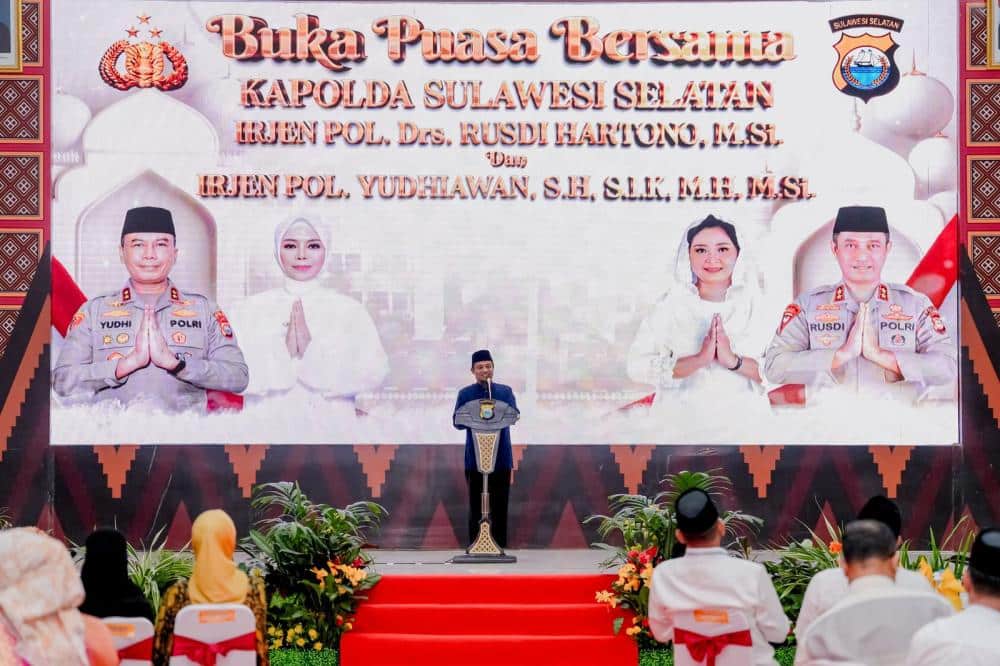 Gubernur dan Kapolda Sulsel Perkuat Sinergi di Buka Puasa Bersama