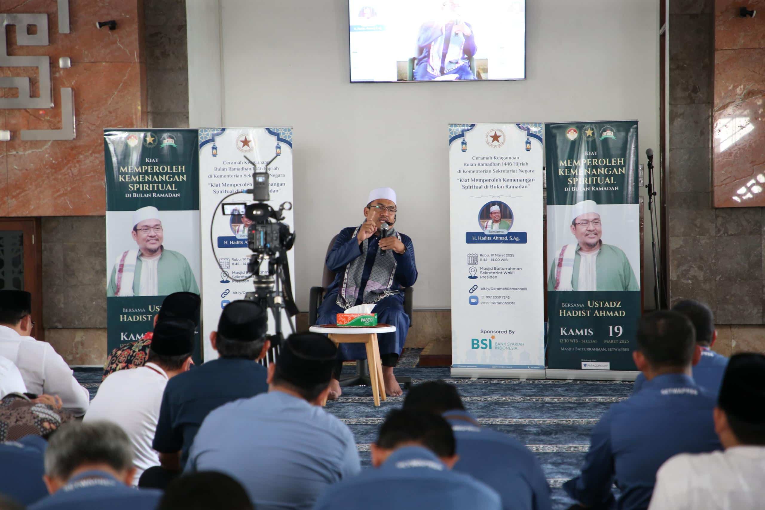 Kiat Memperoleh Kemenangan Spritual di Bulan Ramadan | Sekretariat Negara