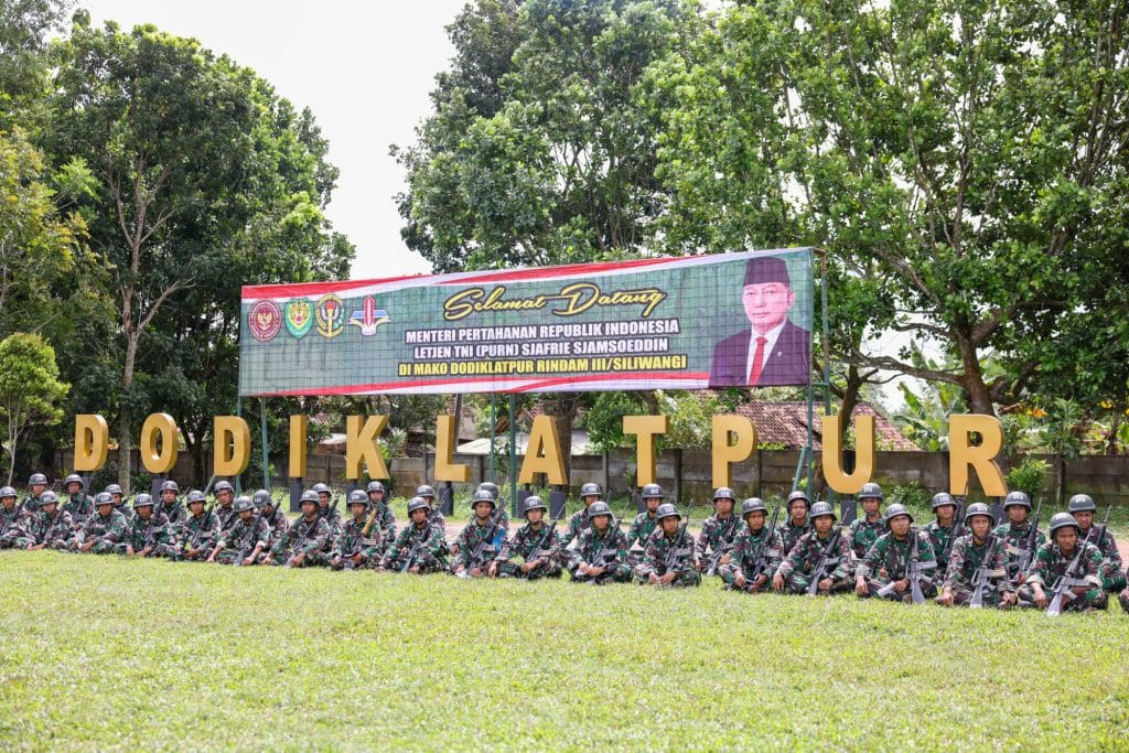 Menhan Sjafrie Kunjungi Dodiklatpur Rindam III/Siliwangi, Dorong Peningkatan Kualitas Pembinaan Prajurit