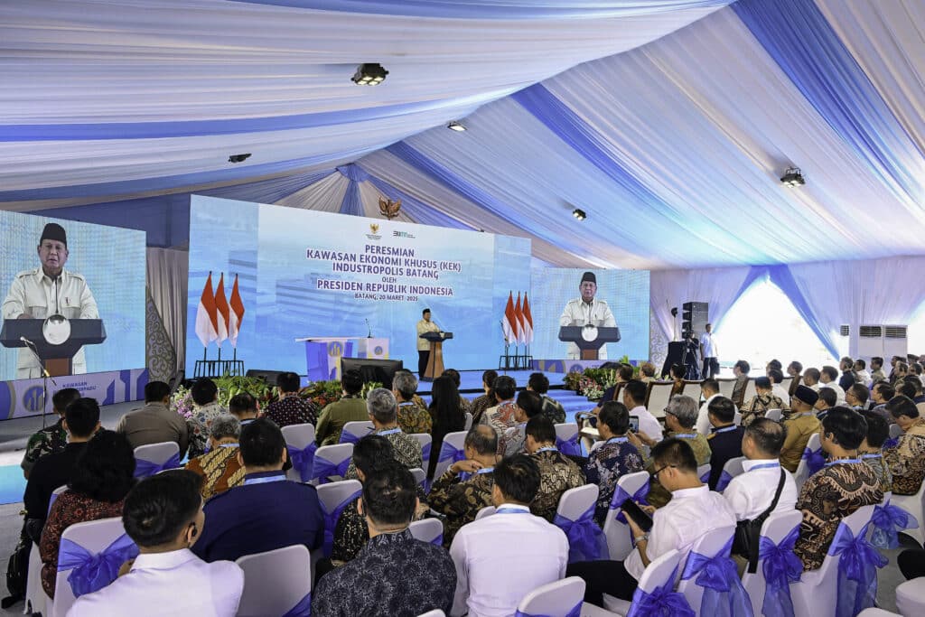 Presiden Prabowo Resmikan KEK Industropolis Batang, Wujudkan Industrialisasi dan Hilirisasi untuk Bangun Ekonomi Nasional