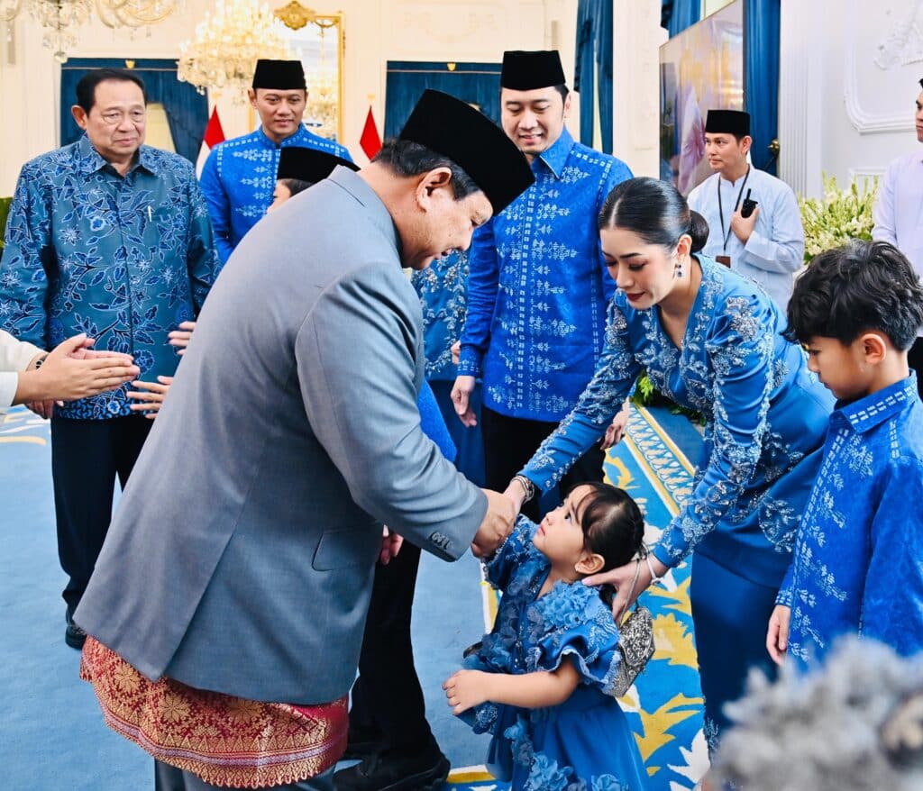 Silaturahmi Idulfitri 1446 H, Presiden Prabowo Gelar Griya Bersama para Tokoh dan Pejabat Negara di Istana