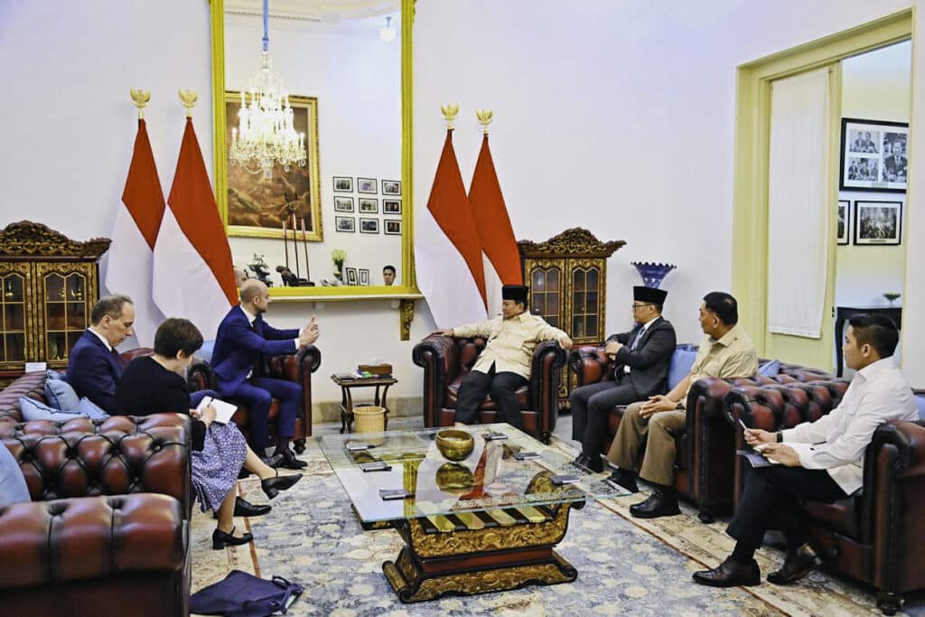 Terima Menlu Prancis, Presiden Prabowo Tekankan Penguatan Kemitraan Strategis antar Kedua Negara