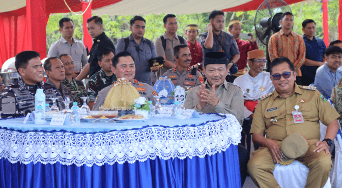 Perkuat Ketahanan Pangan, Bupati Dampingi Kunker KSAL dan Kabarharkam Polri di Takalar