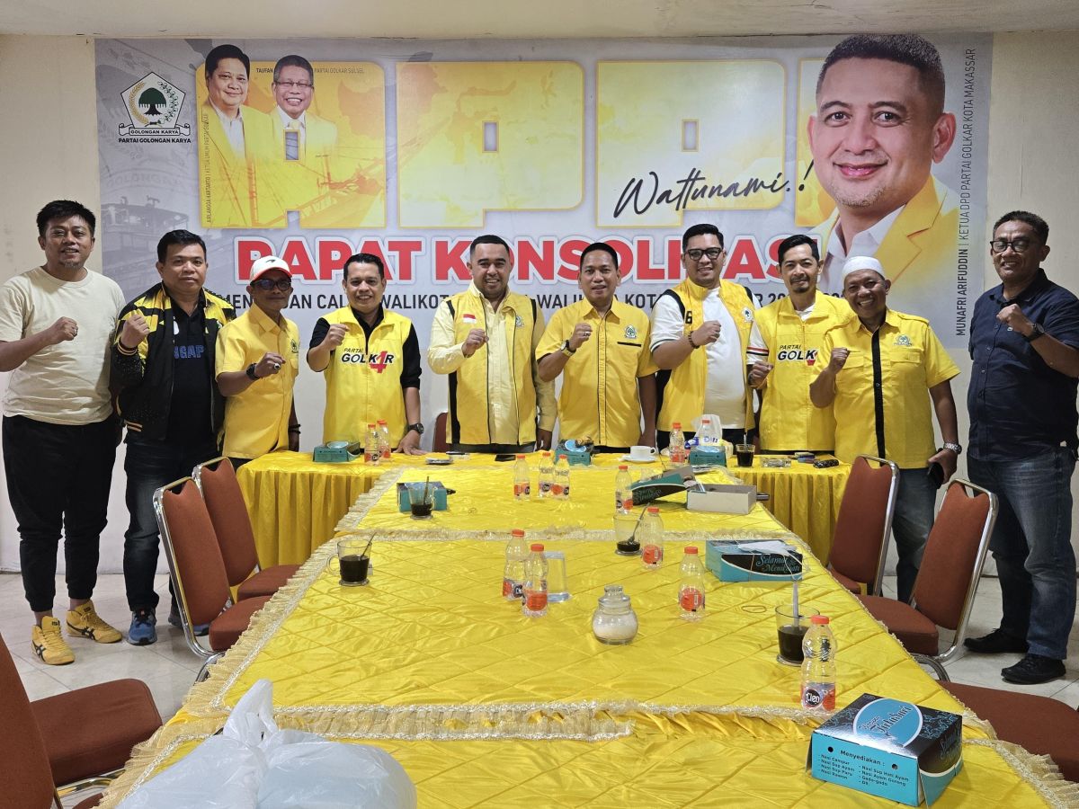Golkar Makassar Segera Gelar Musyawarah Kecamatan Luar Biasa di 8 Kecamatan
