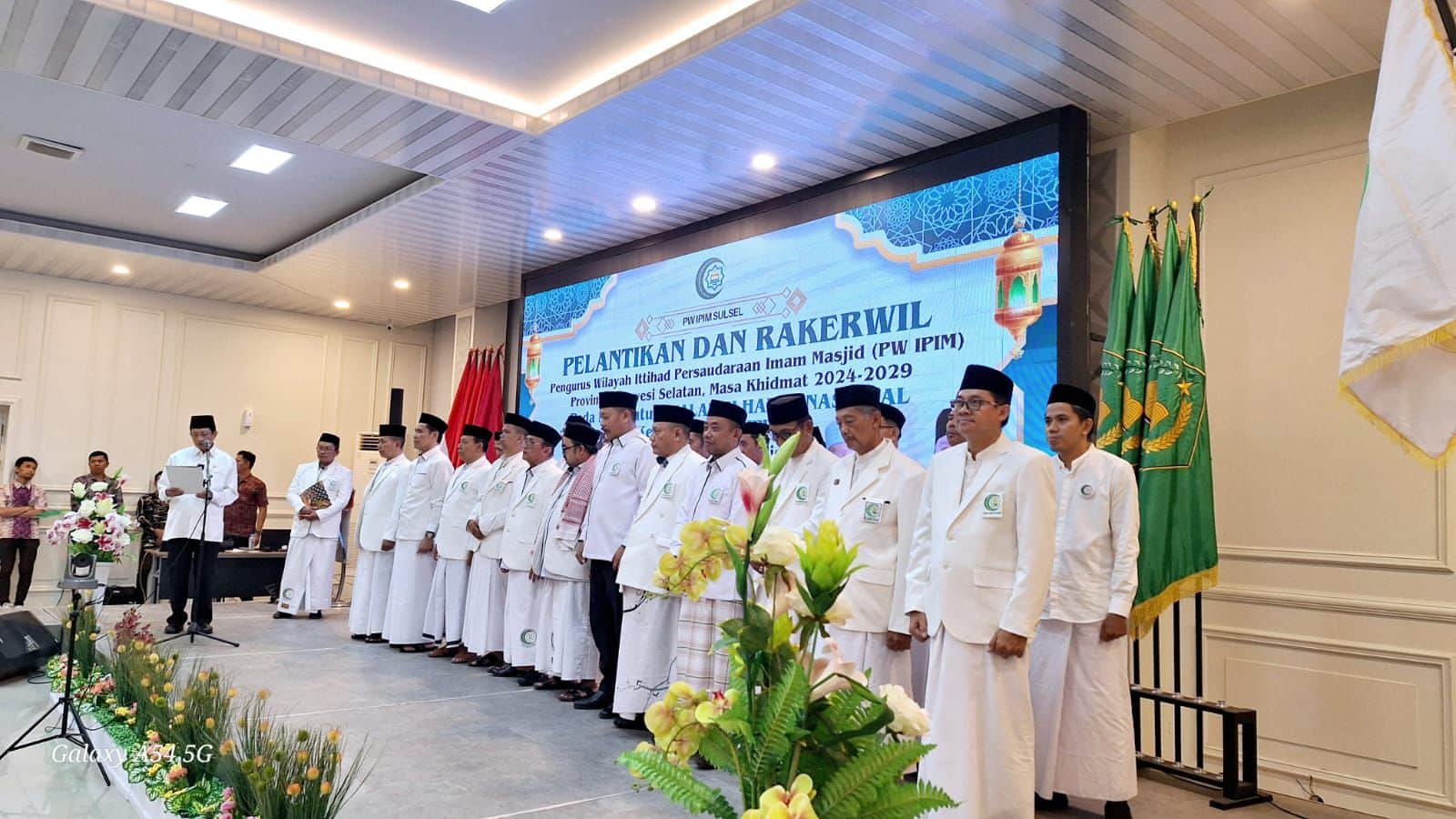 Lantik PW IPIM Sulsel, Prof. Nasaruddin Umar Sebut Sulsel Trendsetter Pembinaan Organisasi