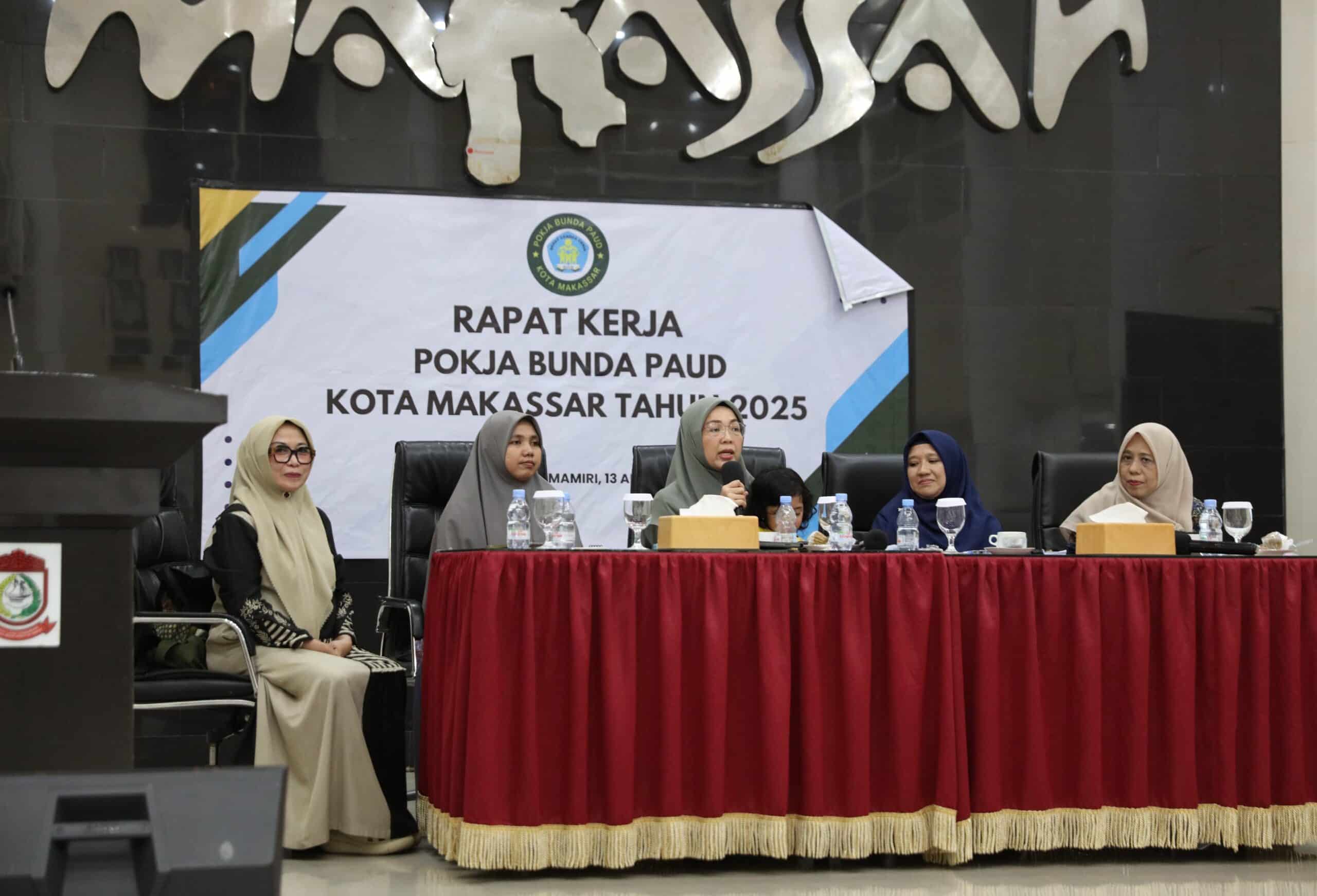 Di Raker Pokja, Melinda Aksa Minta Dilakukan Pendampingan Terhadap Lima PAUD Negeri Makassar