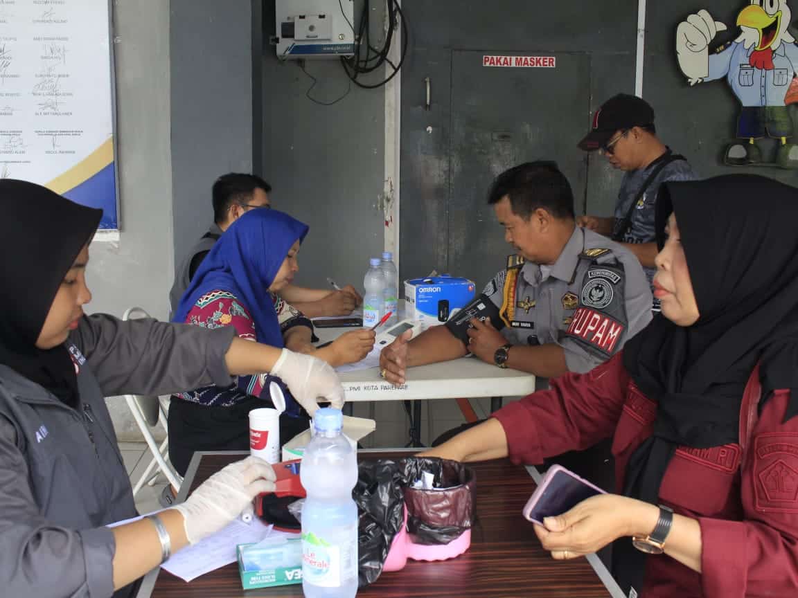 Sambut Hari Bhakti Pemasyarakatan Ke-61 Tahun 2025, Pendonor Darah Ramaikan Lapas Parepare
