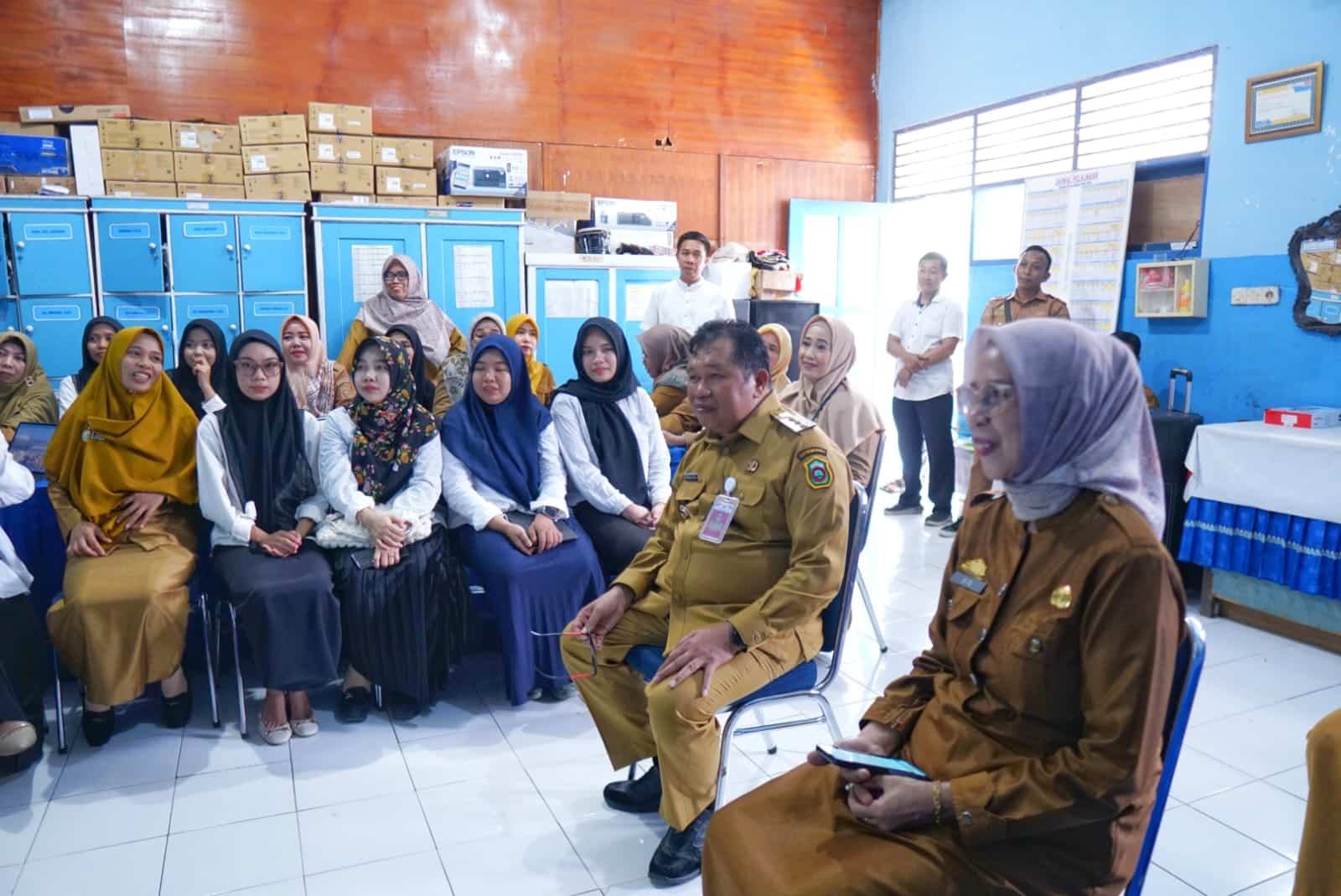 Bupati Takalar Lakukan Sidak di SDN 1 Centre Pattallassang, Tinjau Proses Belajar dan Pemanfaatan Aplikasi Skul.id