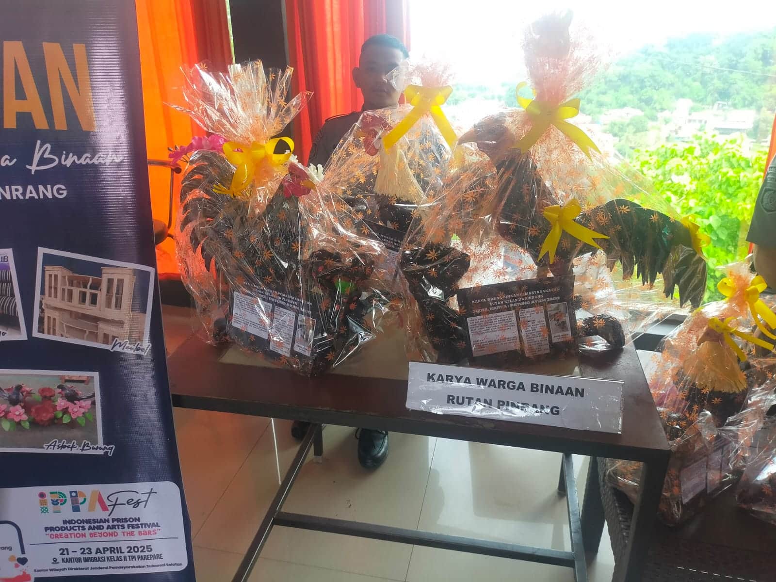 Pengunjung Tercengang Lihat Hasil Karya WBP Lapas Parepare di Festival Seni dan Produk Narapidana 2025