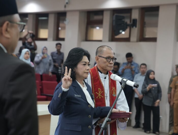 Resmi Dilantik, Nielma Palamba Jabat Pj Sekda Makassar