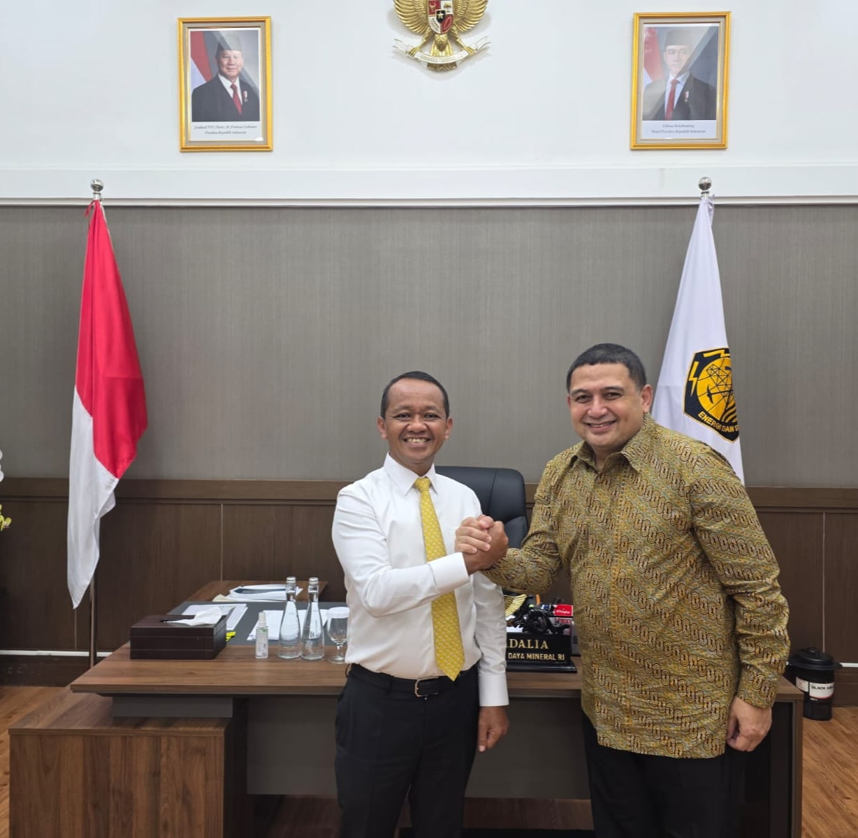 Menilai Mampu Atasi Kelangkaan Gas Elpiji 3 Kg, Wali Kota Munafri Temui dan Apresiasi Menteri ESDM Apresiasi