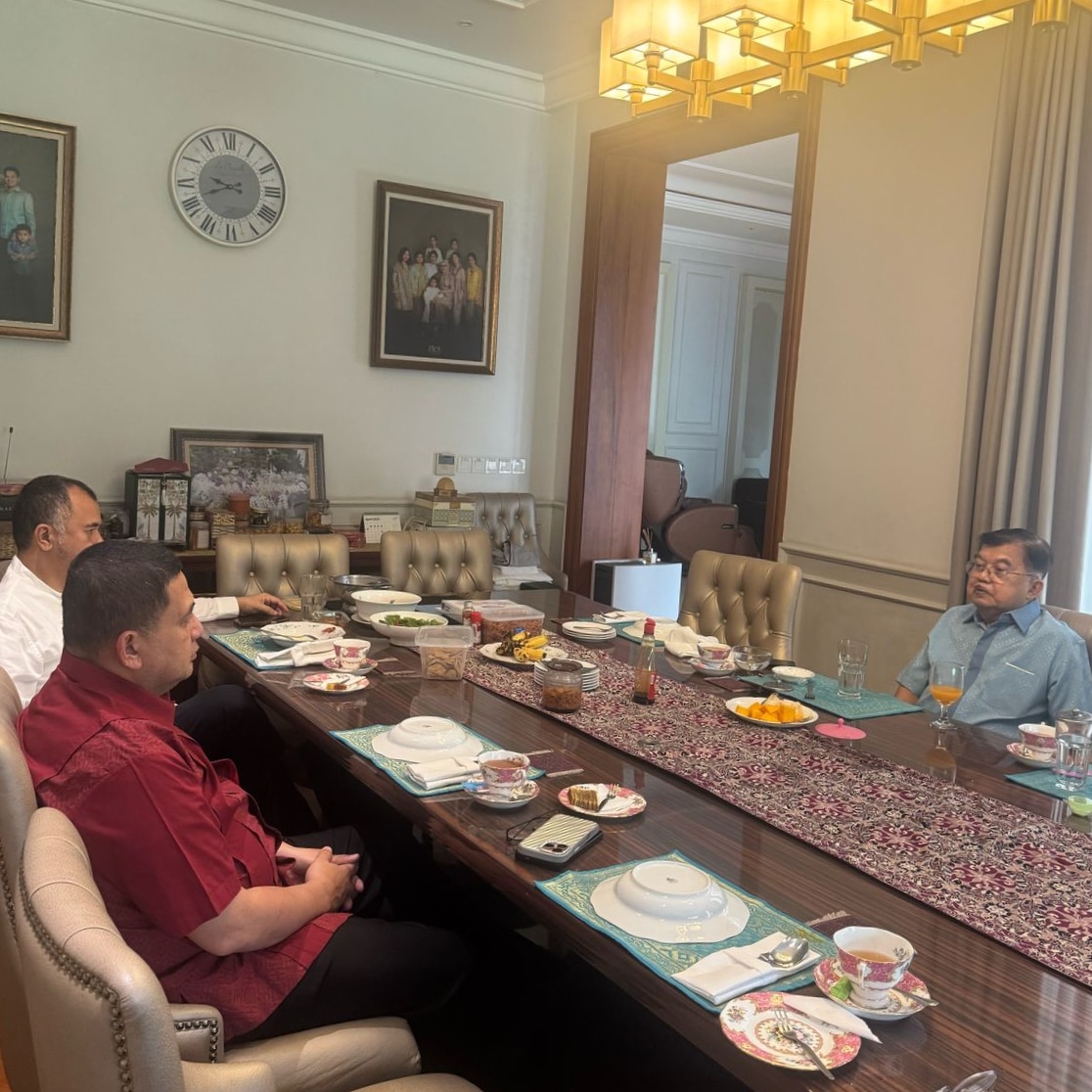 Wali Kota Munafri Minta Saran dan Masukan, JK Berpesan Utamakan Kepentingan Masyarakat, Jaga Amanah serta Perbaik Makassar