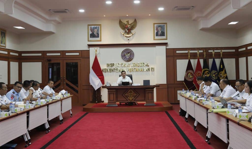 Irjen Kemhan Pimpin Pembahasan Rancangan Permenhan