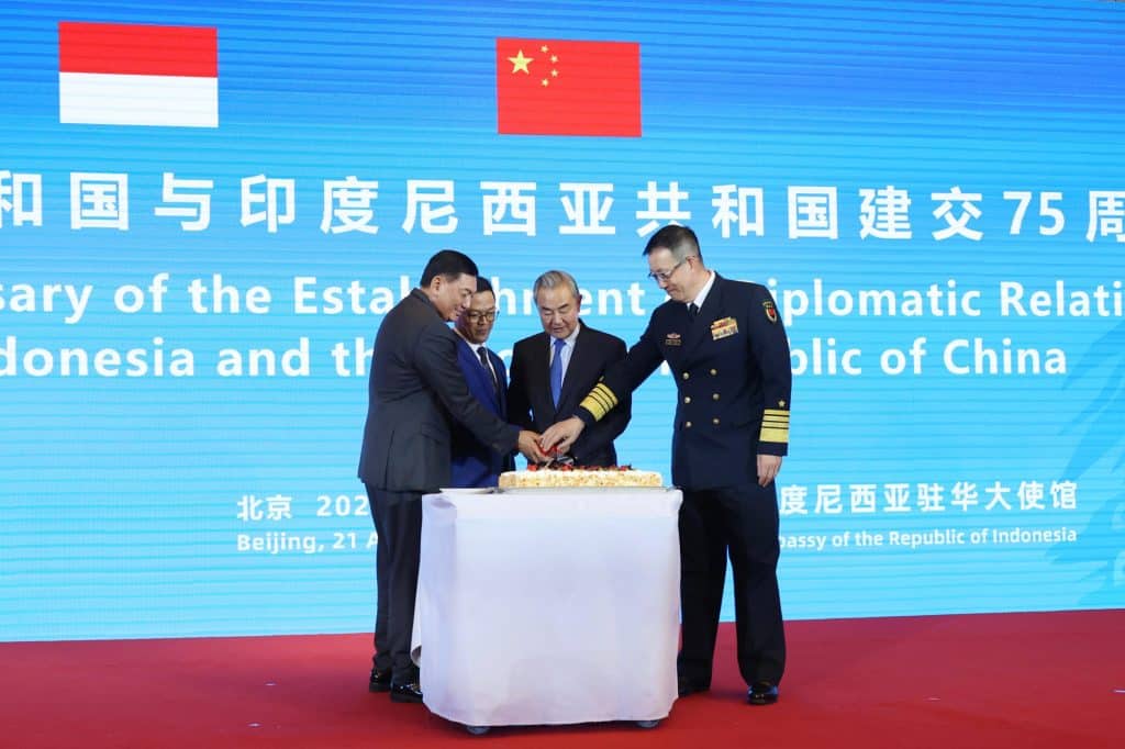 Menhan Hadiri Perayaan 75 Tahun Hubungan Diplomatik RI–RRT