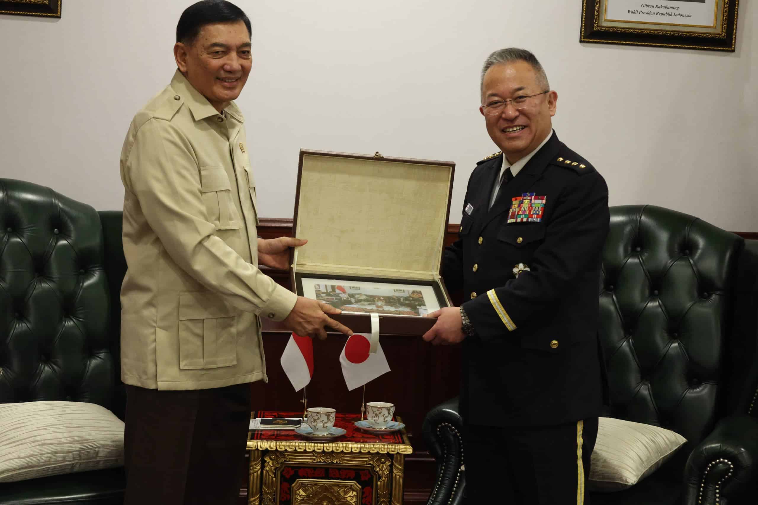 Menhan RI dan Kepala Staf Gabungan Pasukan Bela Diri Jepang, Bahas Penguatan Kerja Sama Strategis Indonesia–Jepang