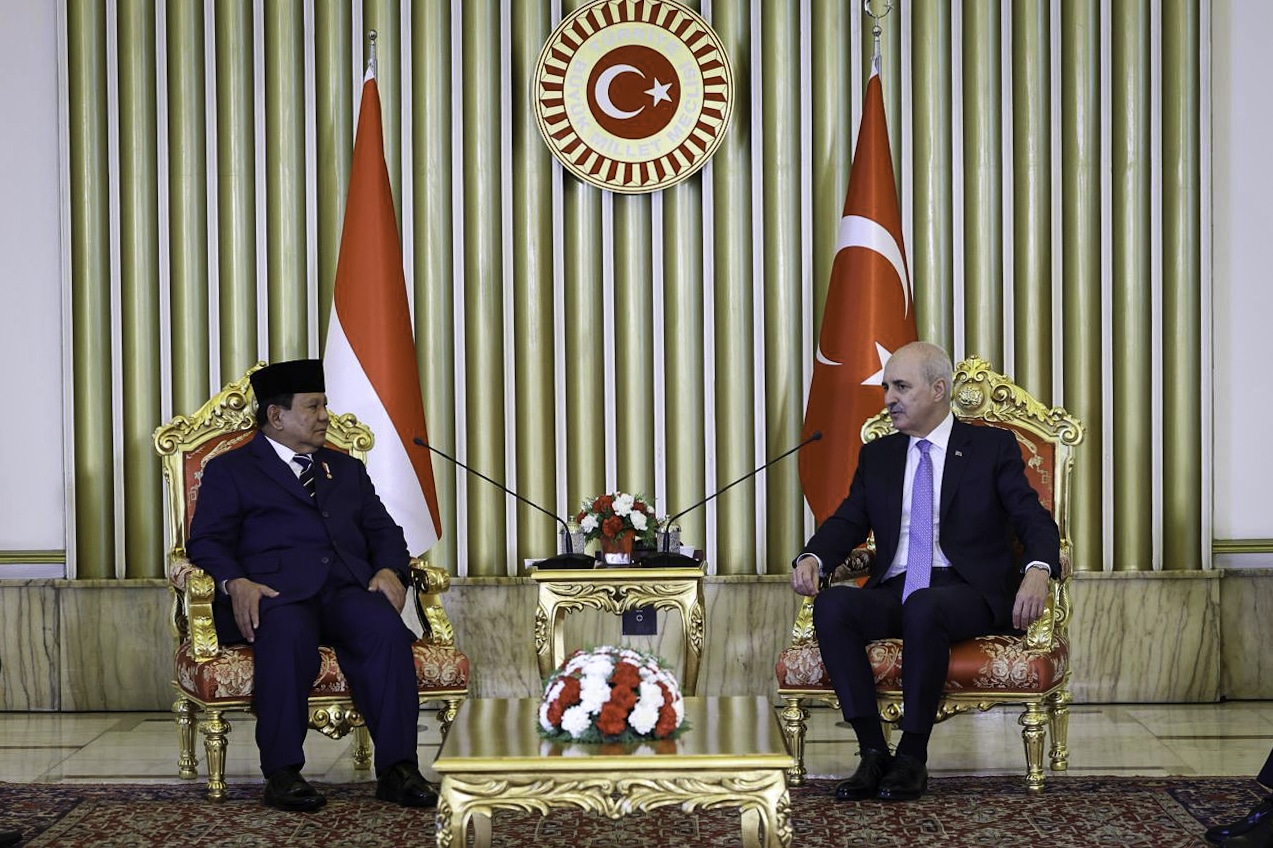Presiden Prabowo Bertemu Ketua Parlemen Turkiye Numan Kurtulmuş di Ankara – Sekretariat Kabinet Republik Indonesia