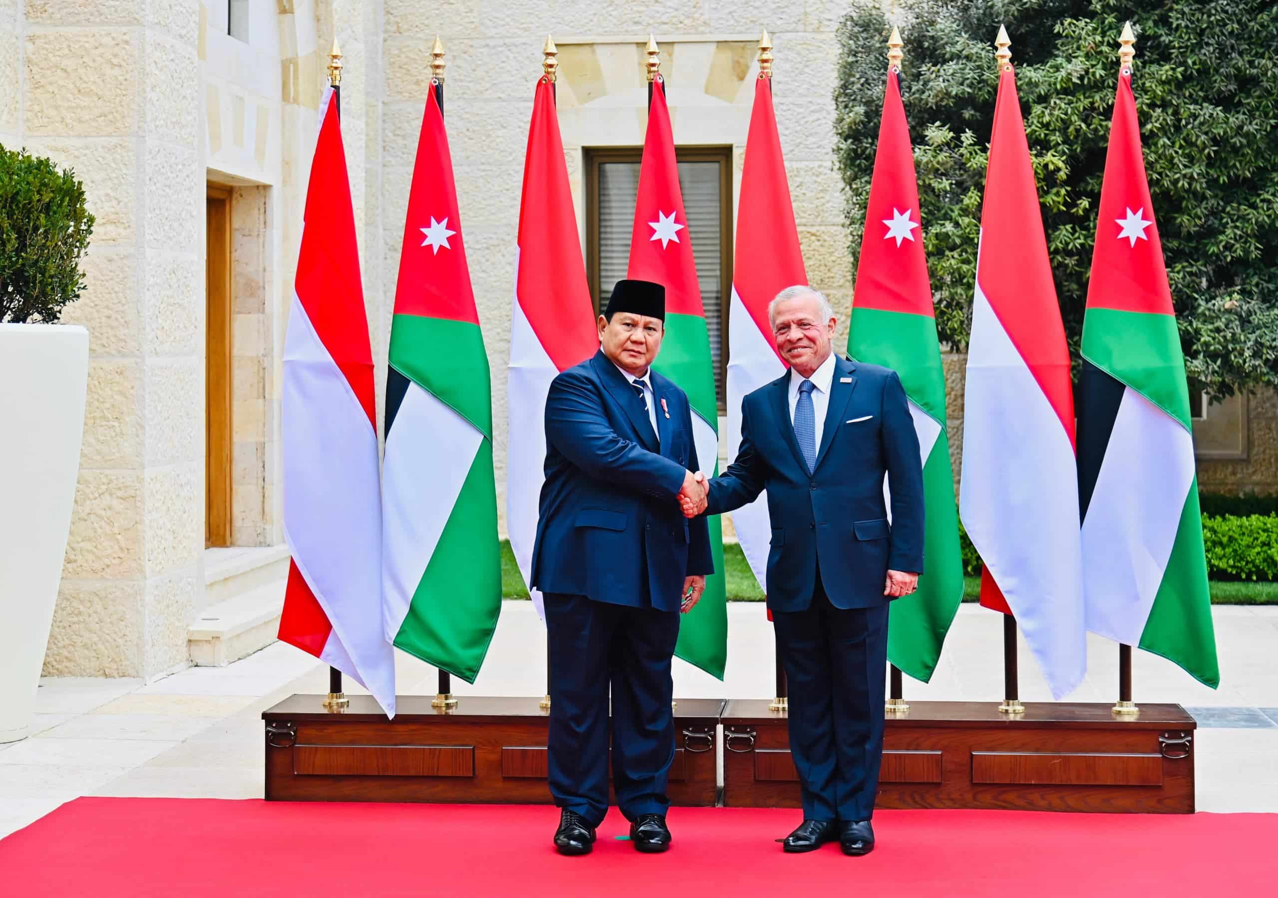 Presiden Prabowo Kunjungan Resmi Kepada Raja Yordania, Menhan Sjafrie Tandatangani MoU Kerja Sama Pertahanan