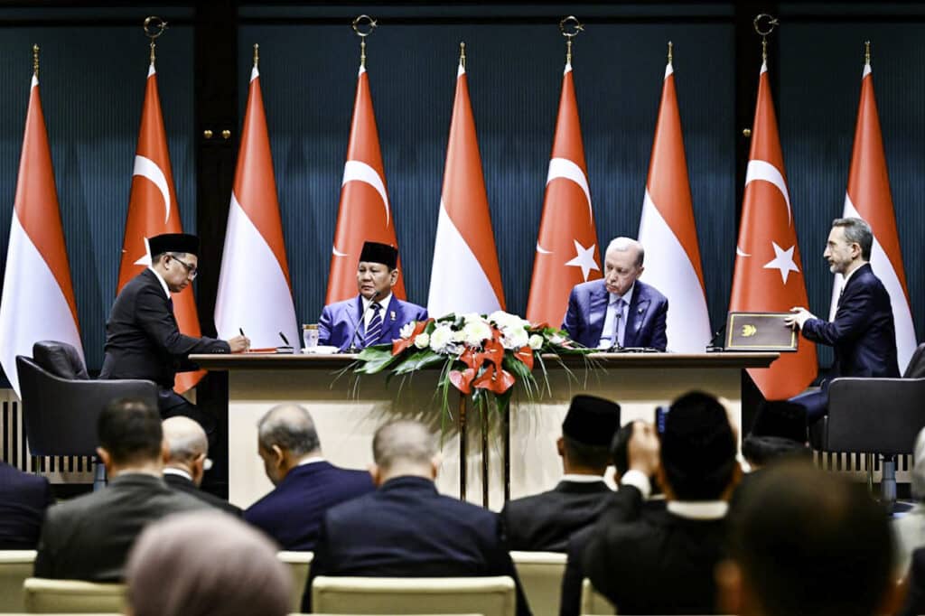 Presiden Prabowo dan Presiden Erdoğan Saksikan Penandatanganan Sejumlah MoU Strategis di Ankara