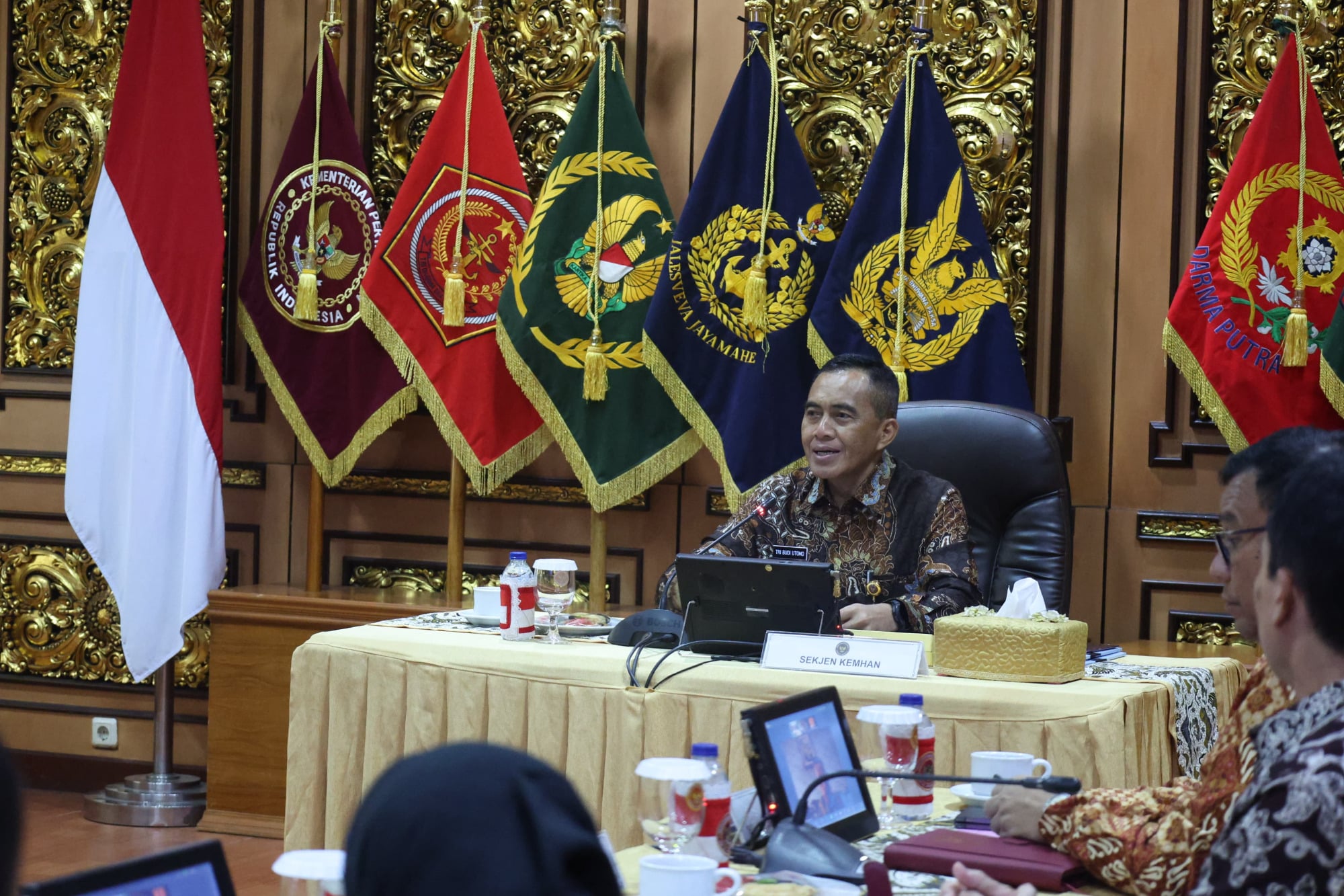 Sekjen Pimpin Rapat Kerja Bahas Perkembangan RUU Pengelolaan Ruang Udara