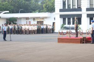 Sjafrie Sjamsoeddin memimpin Halalbihalal Idulfitri 1446 H 1