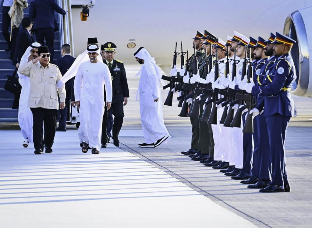 Tiba di Abu Dhabi, Presiden Prabowo akan Bertemu Presiden MBZ