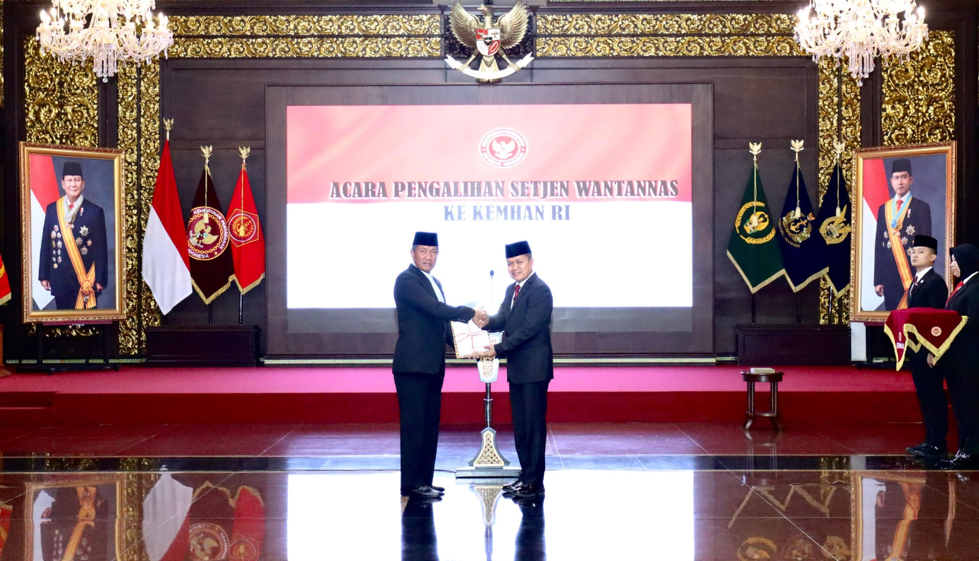 Wamenhan Pimpin Pengalihan Sekretariat Dewan Ketahanan Nasional ke Kementerian Pertahanan RI