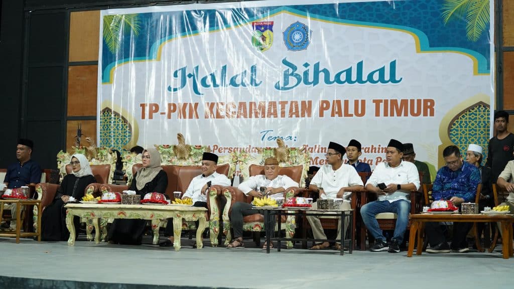 Wali Kota Palu Menghadiri Kegiatan Halal Bihalal TP-PKK Kecamatan Palu Timur