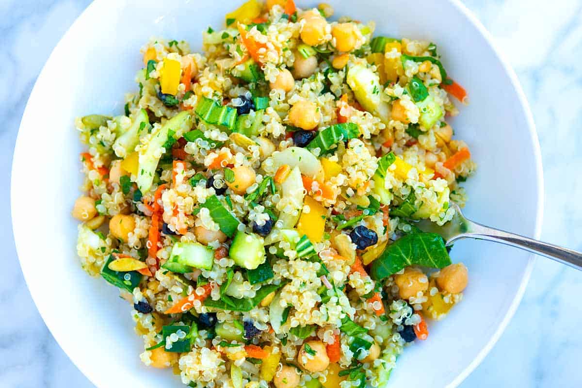 Resep Salad Quinoa Dengan Sayuran Segar