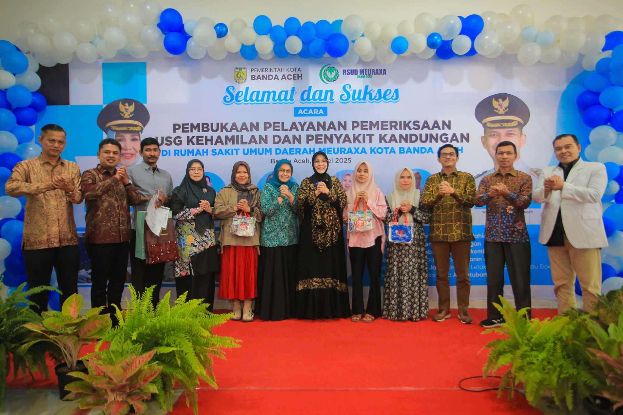 Wali Kota Illiza Launching Layanan USG Kehamilan di RSUD Meuraxa