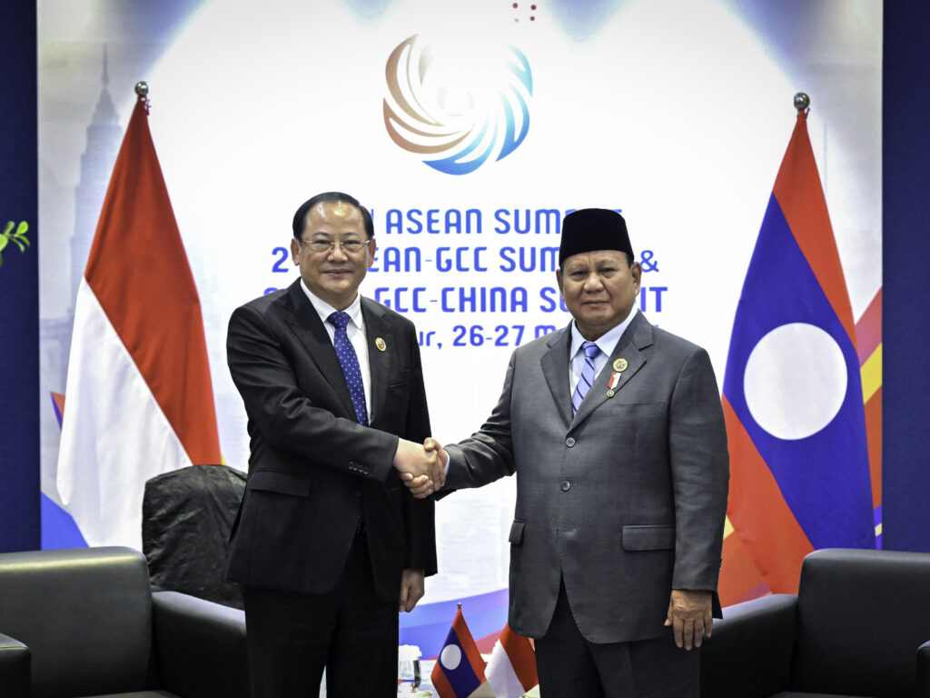 Bertemu PM Lao PDR Siphandone, Presiden Prabowo Bahas Upaya Peningkatan Sektor Perdagangan