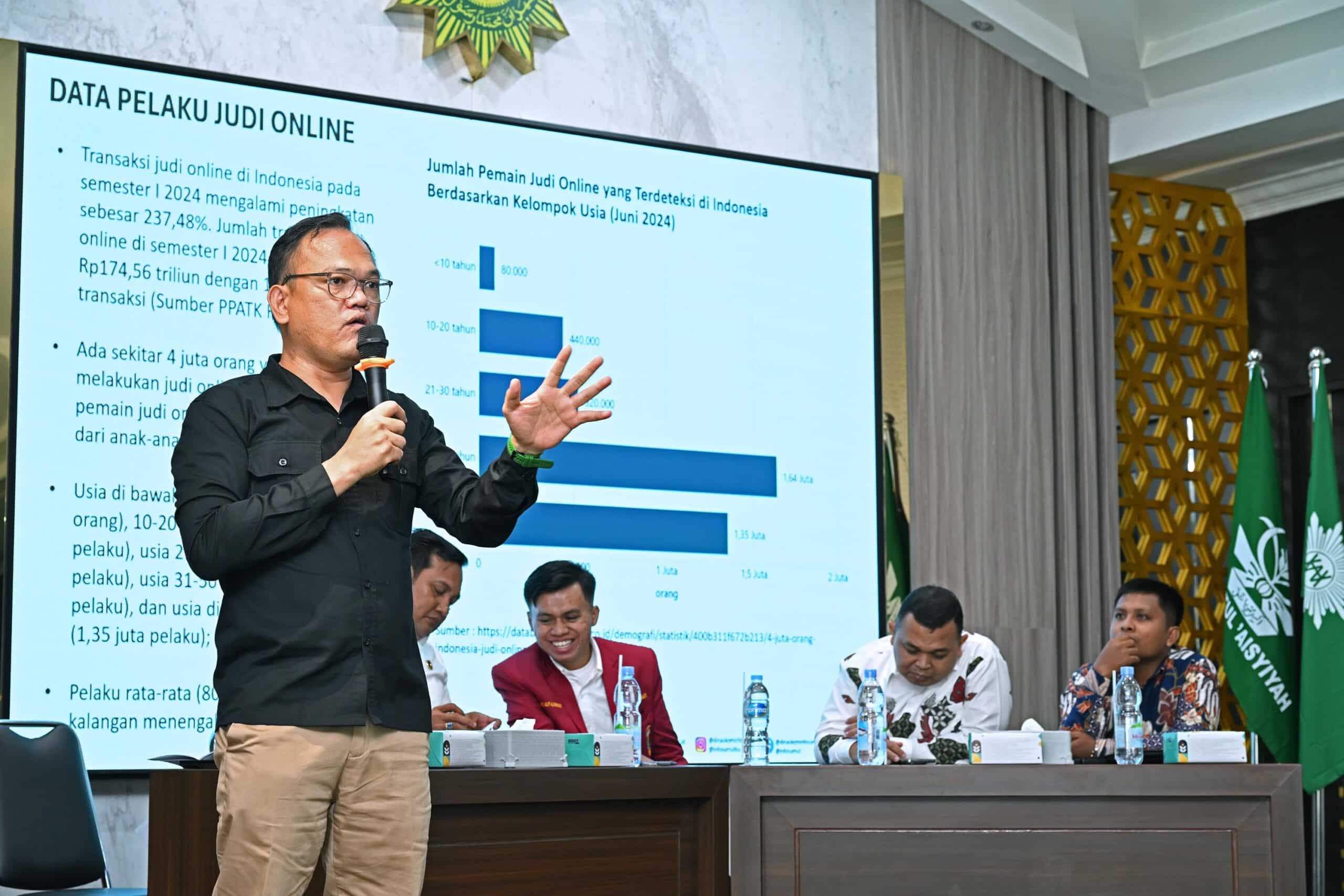 Pemprov Sumut Ajak Mahasiswa Hindari Judi Online