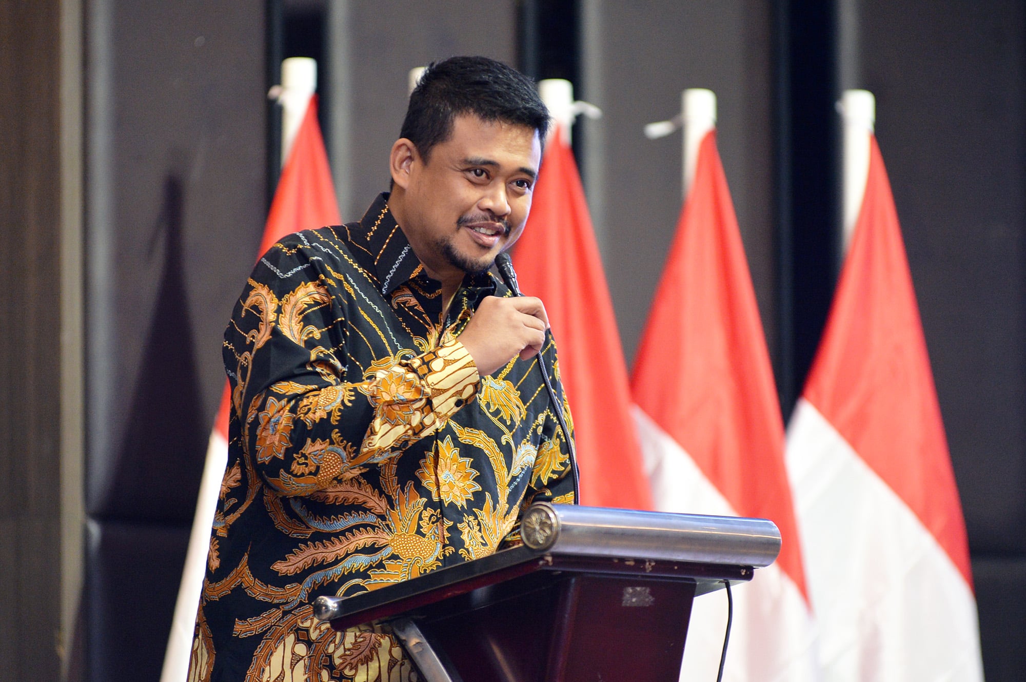 Pelantikan DPW Partai Perindo Sumut, Bobby Nasution Ajak Perindo Kolaborasi Sukseskan Program Pro Rakyat