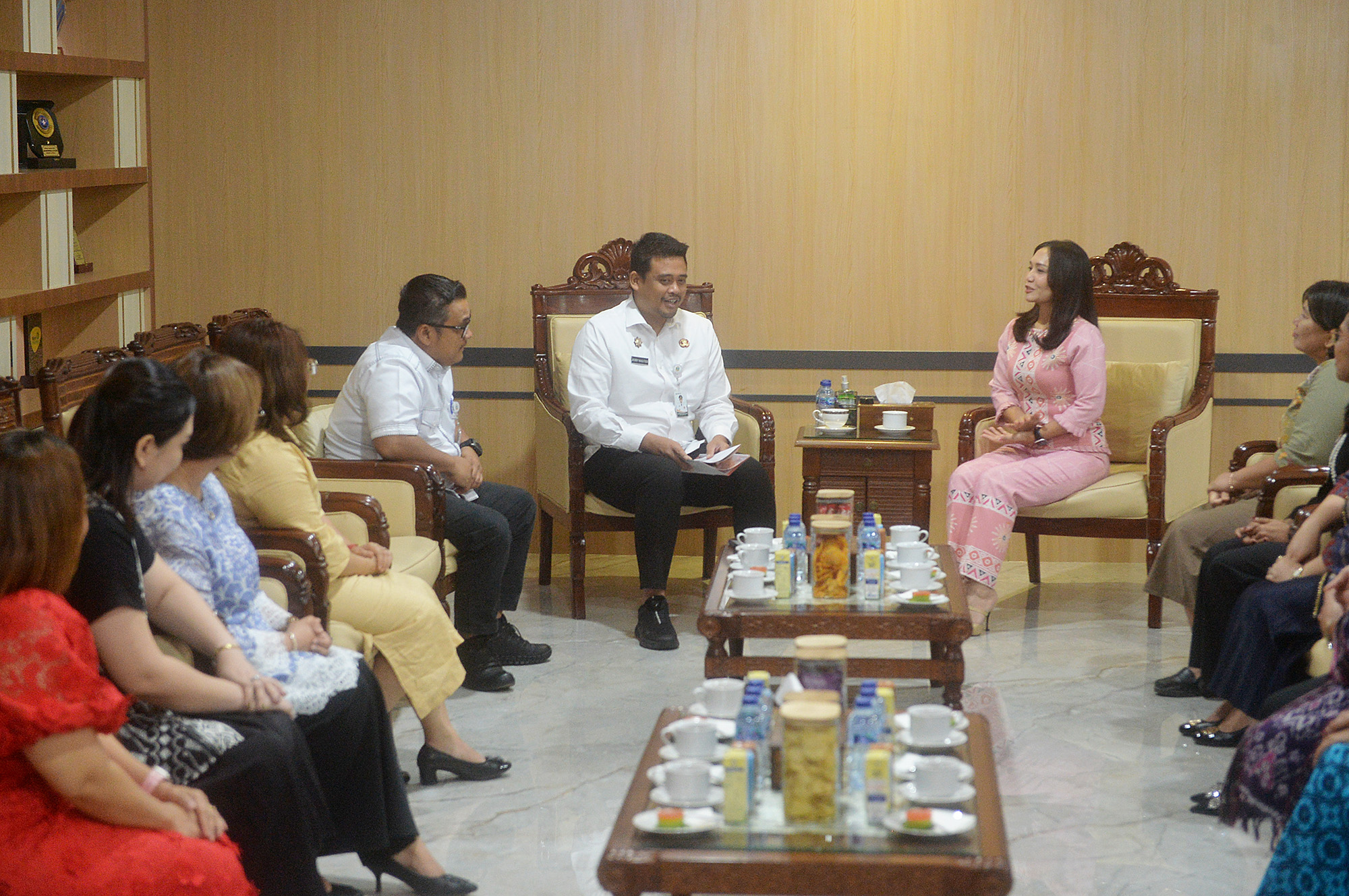 Gubernur Sumut Bobby Nasution Sebut Moria GBKP Berperan Dukung Program Kerja Pemerintah